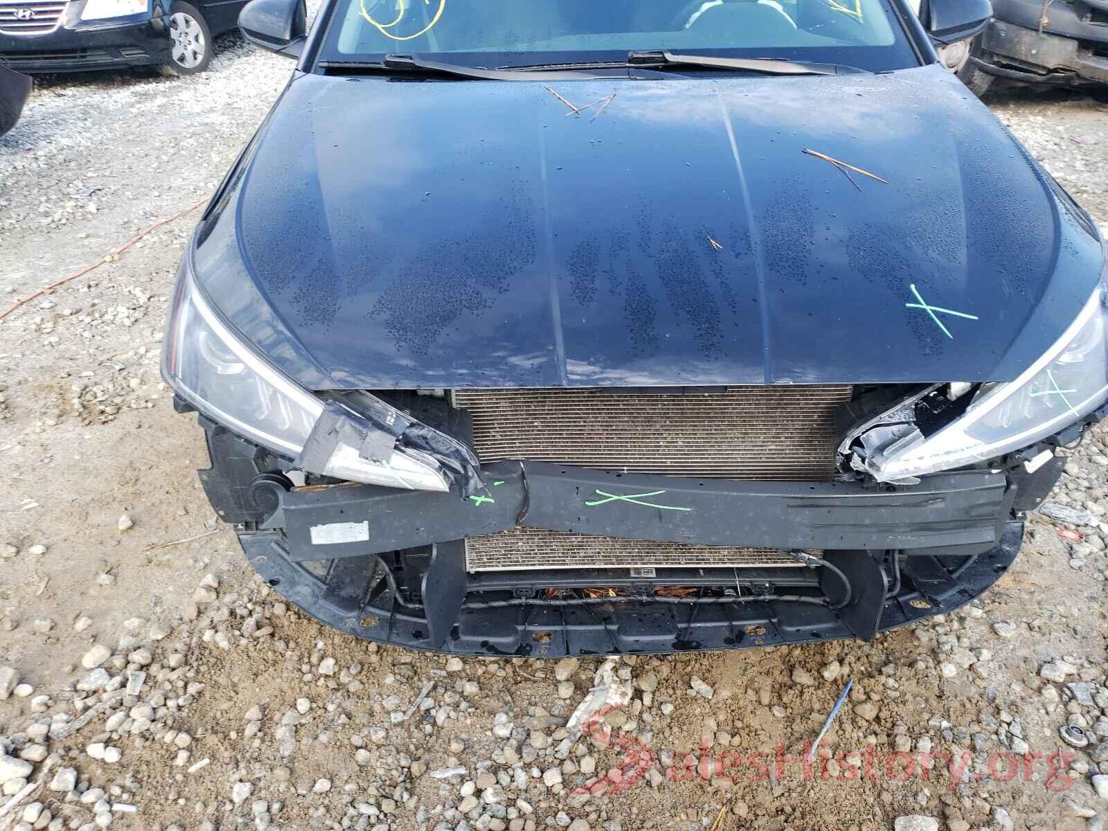 5NPD74LF7KH461206 2019 HYUNDAI ELANTRA