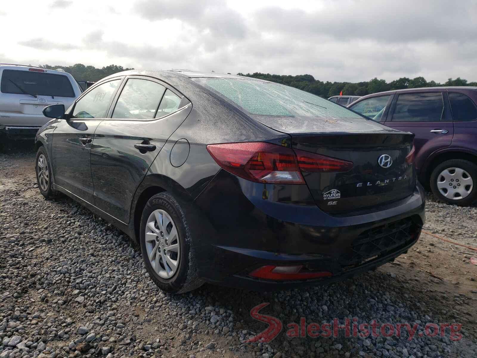 5NPD74LF7KH461206 2019 HYUNDAI ELANTRA