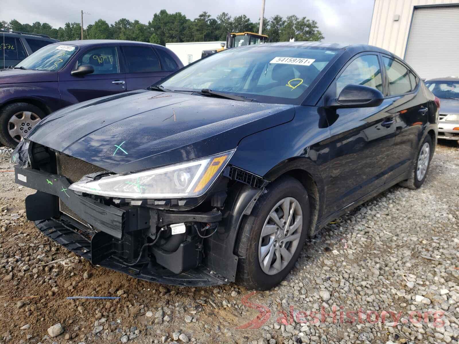 5NPD74LF7KH461206 2019 HYUNDAI ELANTRA