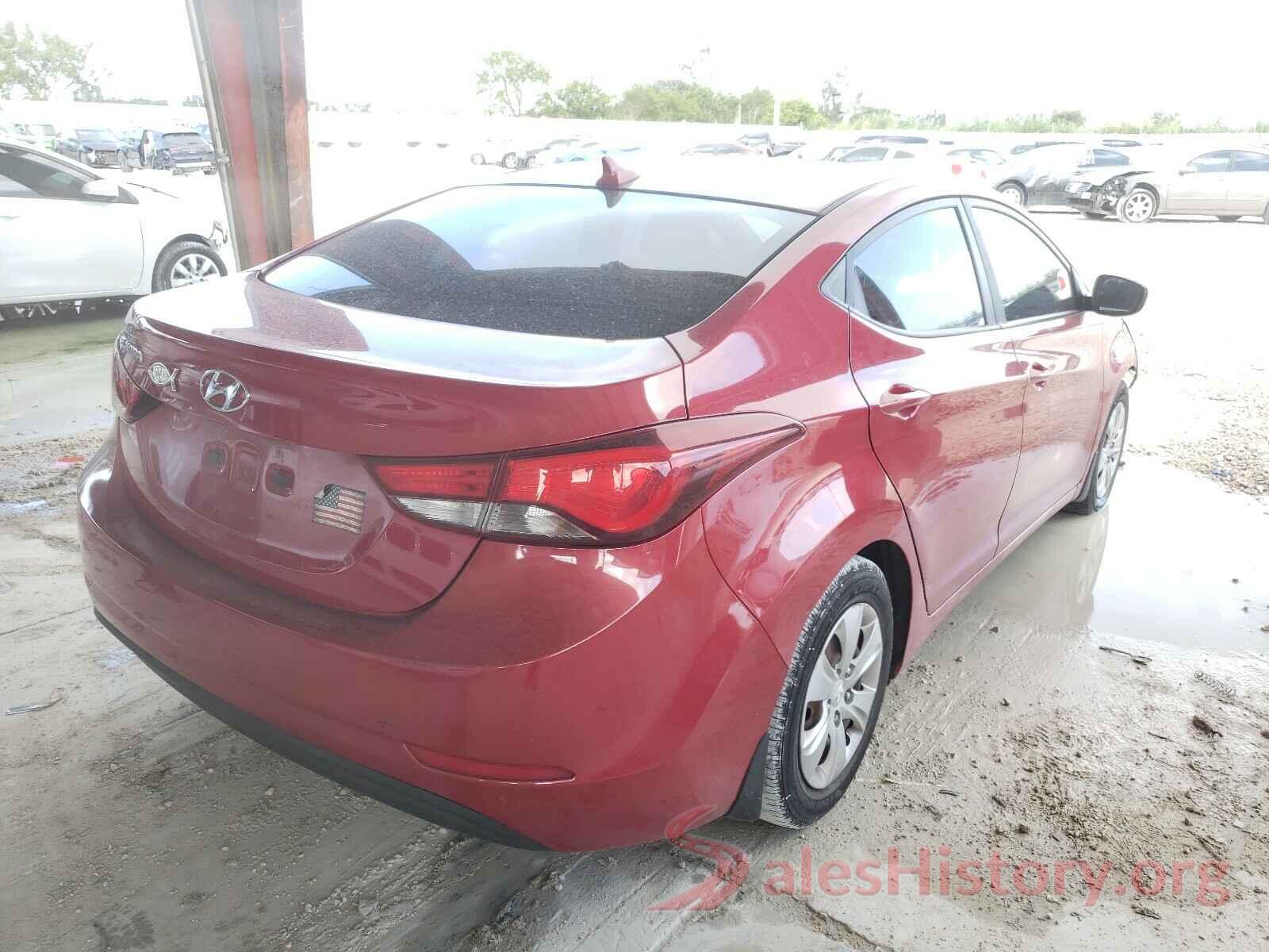 KMHDH4AE8GU512518 2016 HYUNDAI ELANTRA