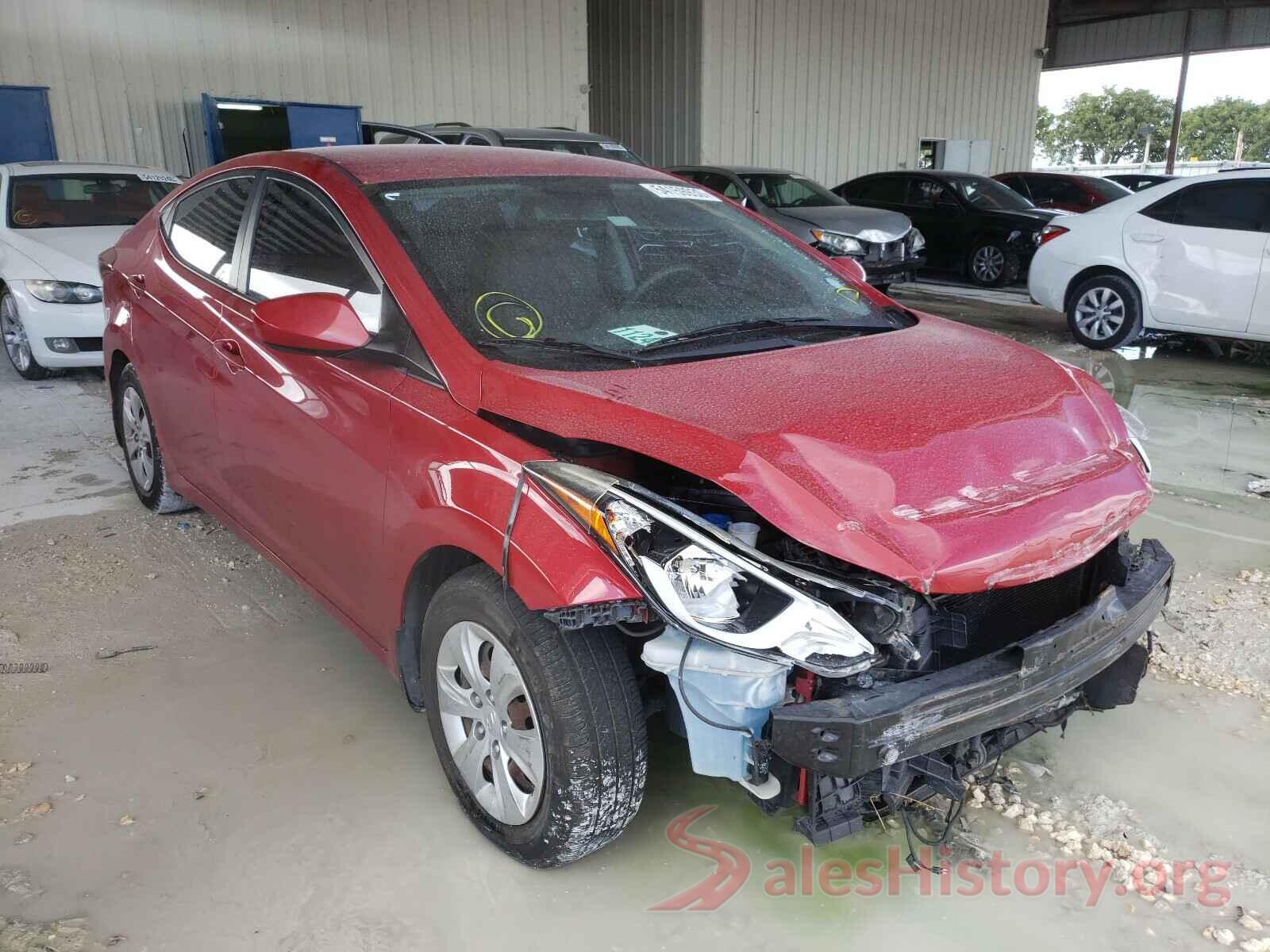 KMHDH4AE8GU512518 2016 HYUNDAI ELANTRA