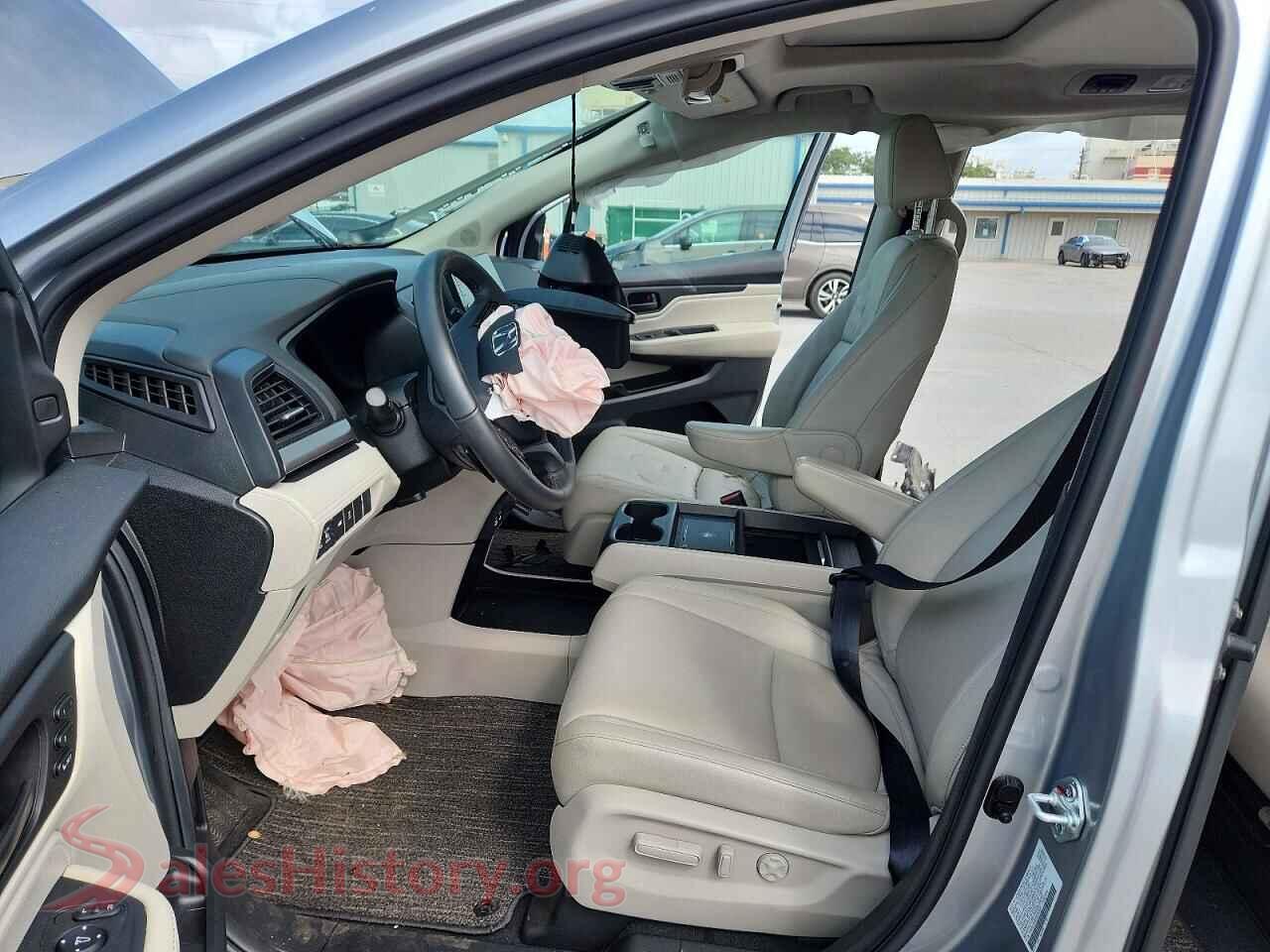2025 HONDA ODYSSEY VIN 5FNRL6H60SB083587, engine bay