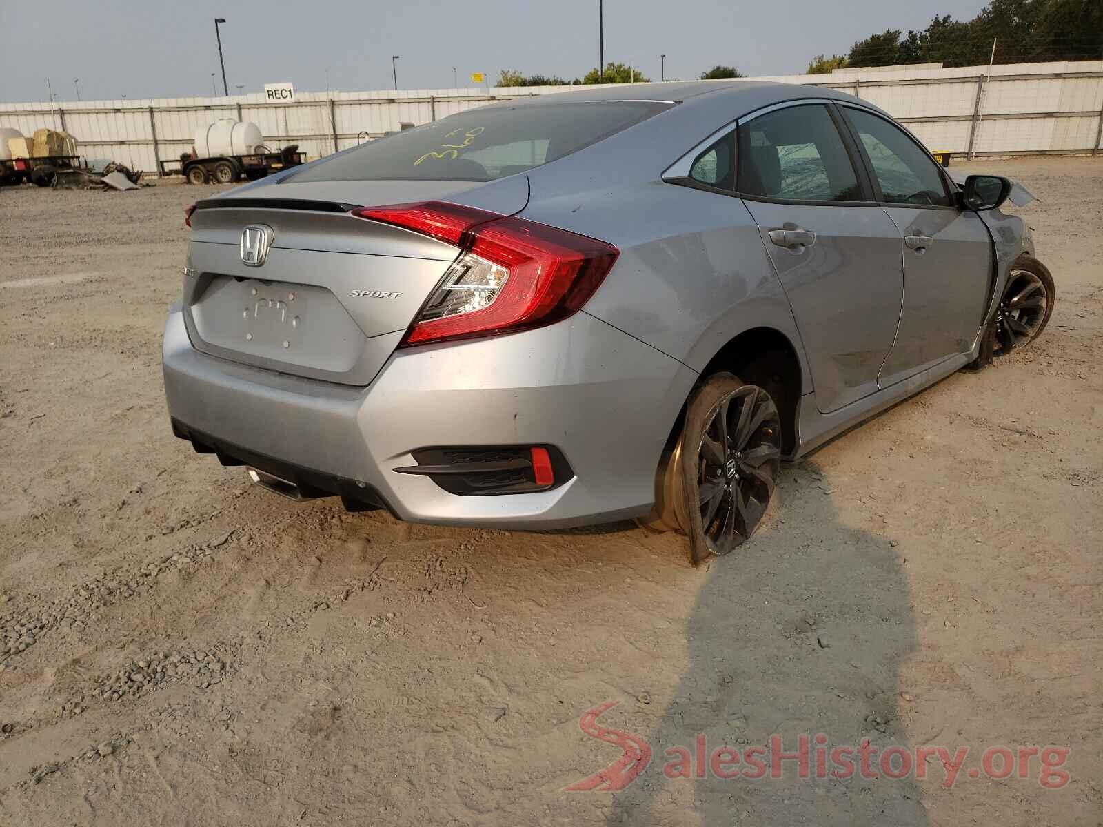 19XFC2F86KE201583 2019 HONDA CIVIC