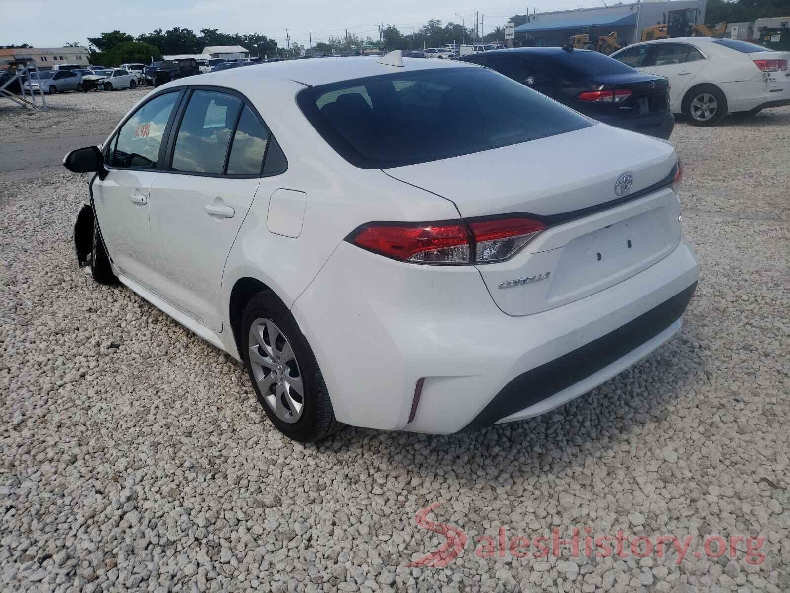 5YFEPRAE7LP075353 2020 TOYOTA COROLLA