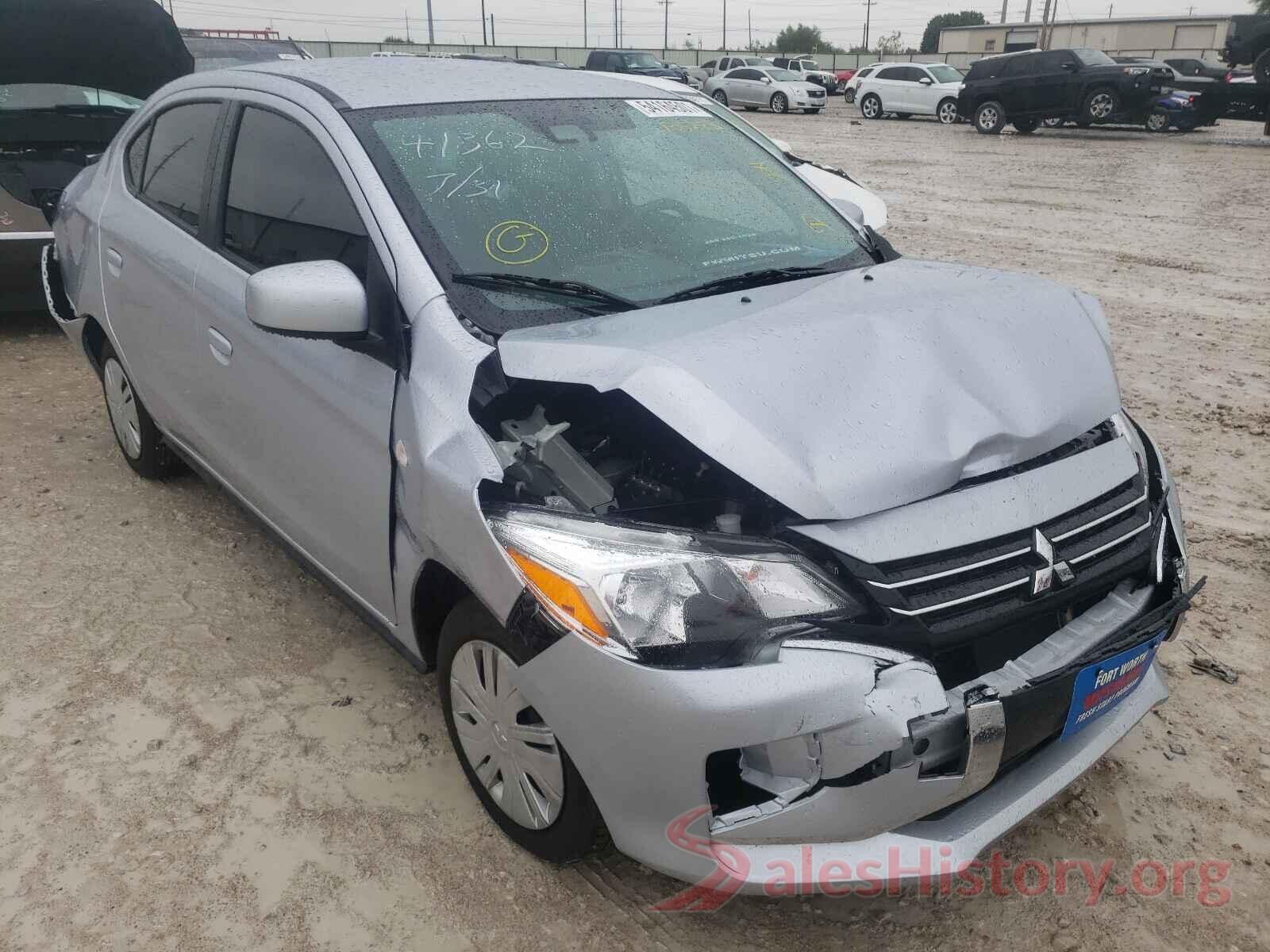 ML32FUFJ3MHF05283 2021 MITSUBISHI MIRAGE