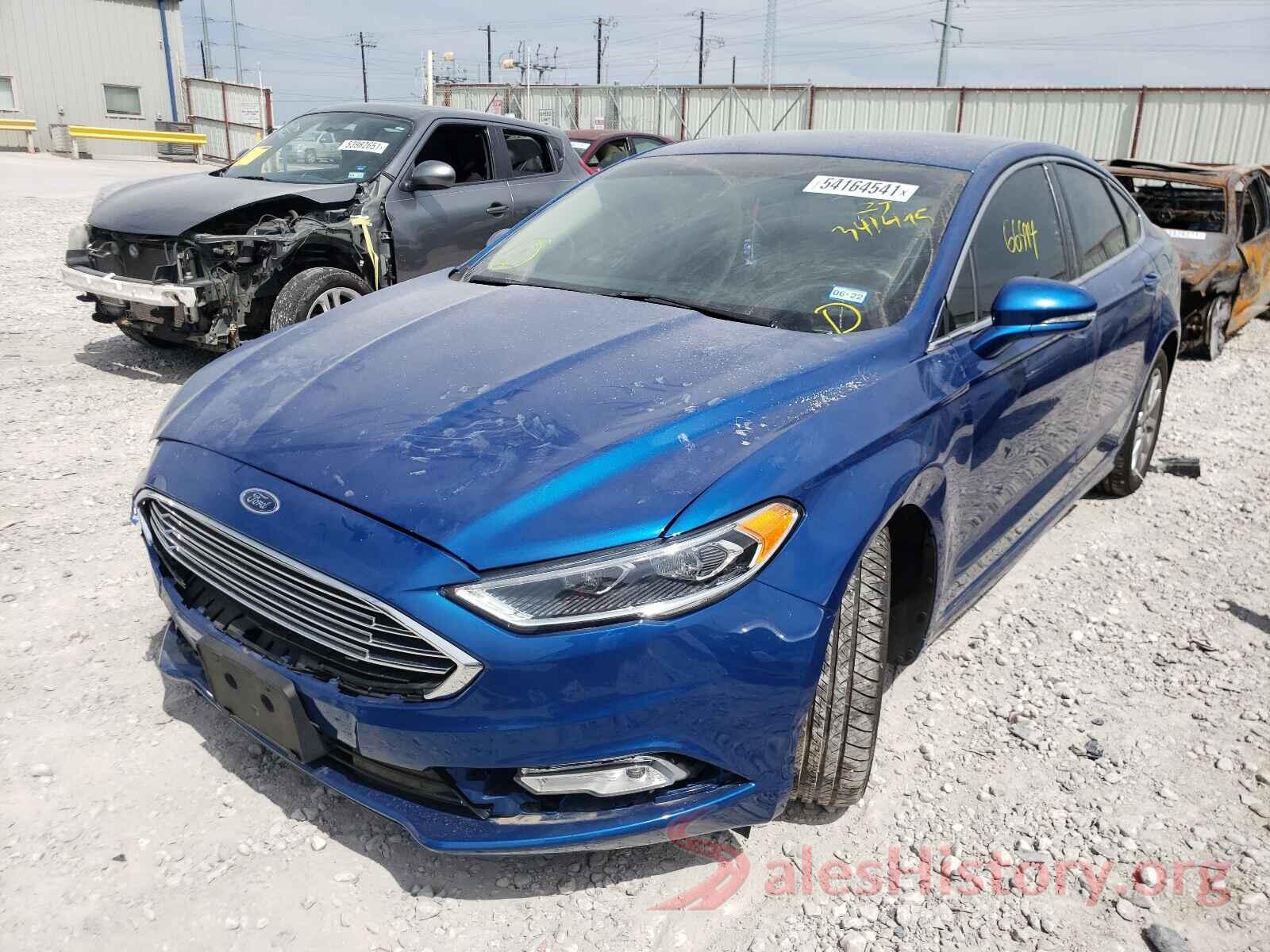 3FA6P0HD4HR341495 2017 FORD FUSION