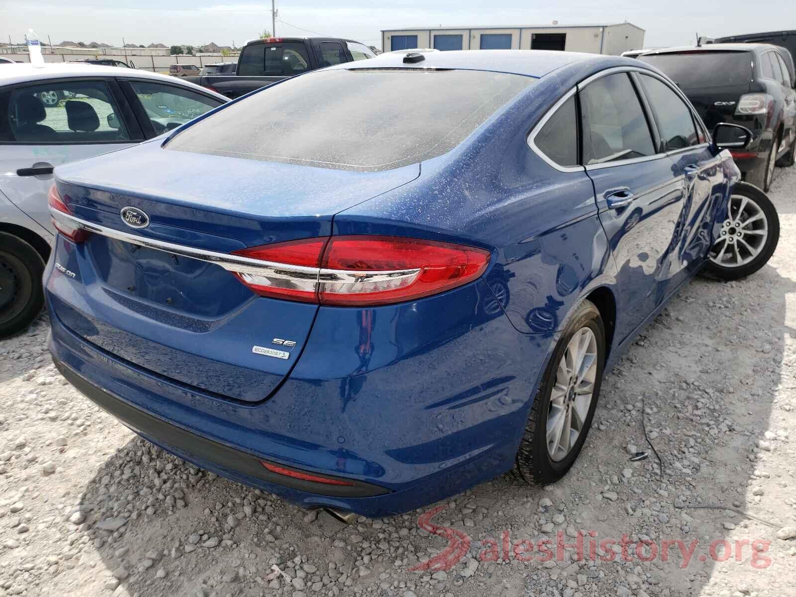 3FA6P0HD4HR341495 2017 FORD FUSION