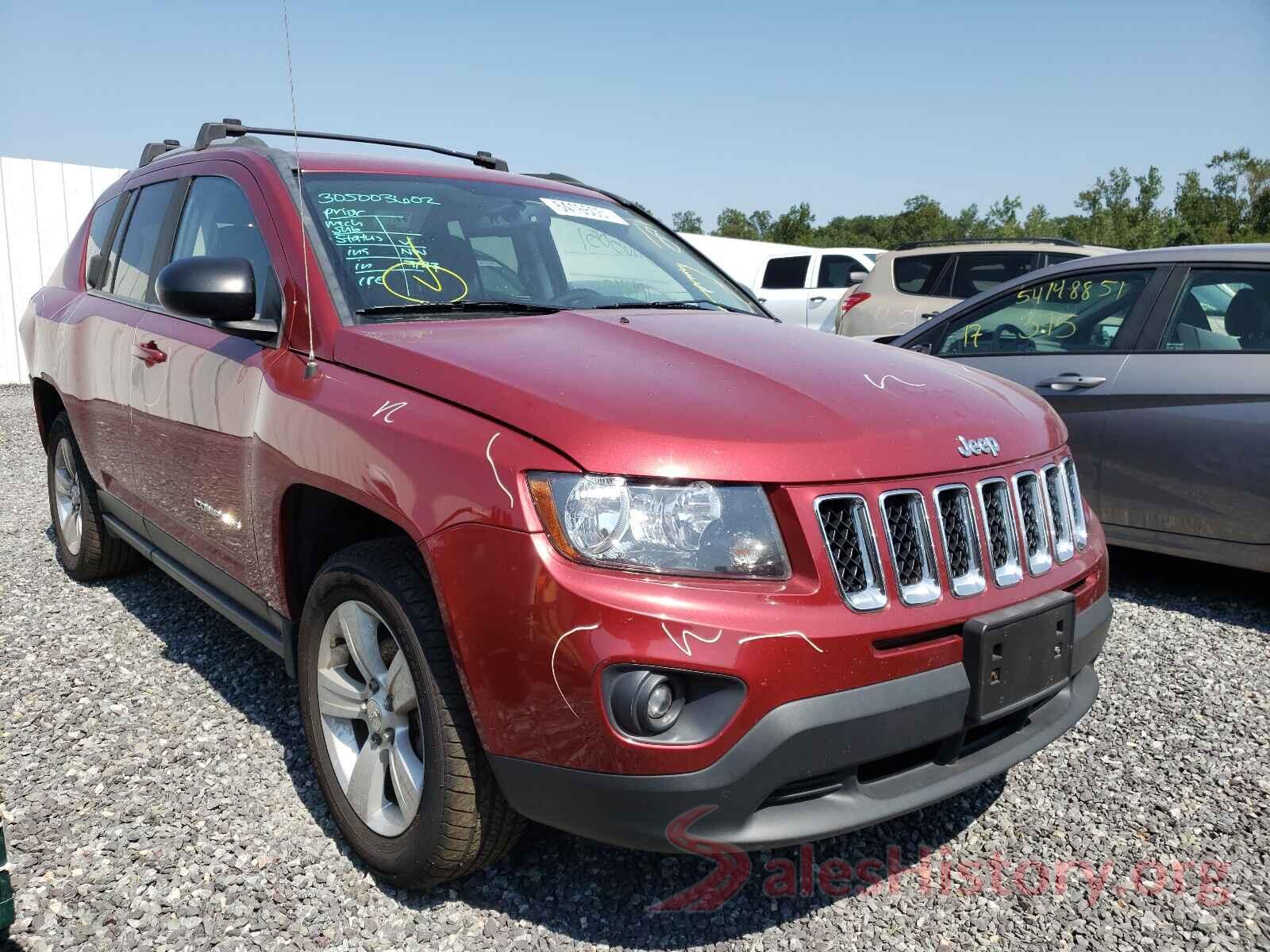 1C4NJDBB8GD718746 2016 JEEP COMPASS