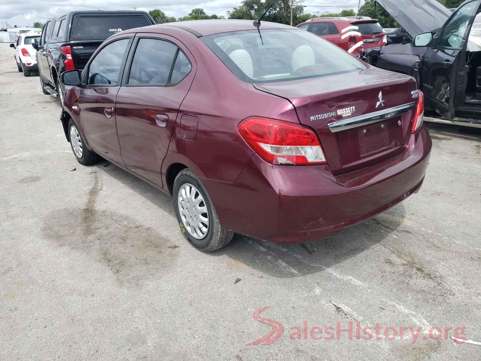 ML32F3FJ4HHF08788 2017 MITSUBISHI MIRAGE