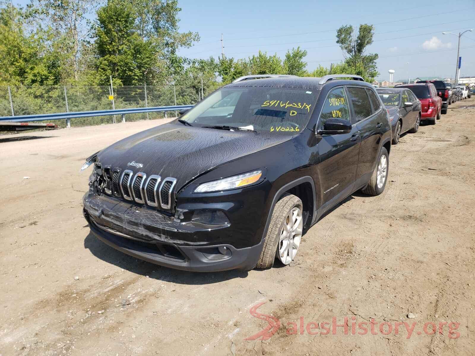 1C4PJLCS9HW640226 2017 JEEP CHEROKEE