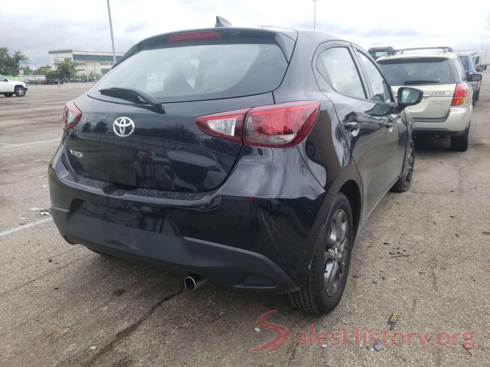 3MYDLBJV4LY707080 2020 TOYOTA YARIS