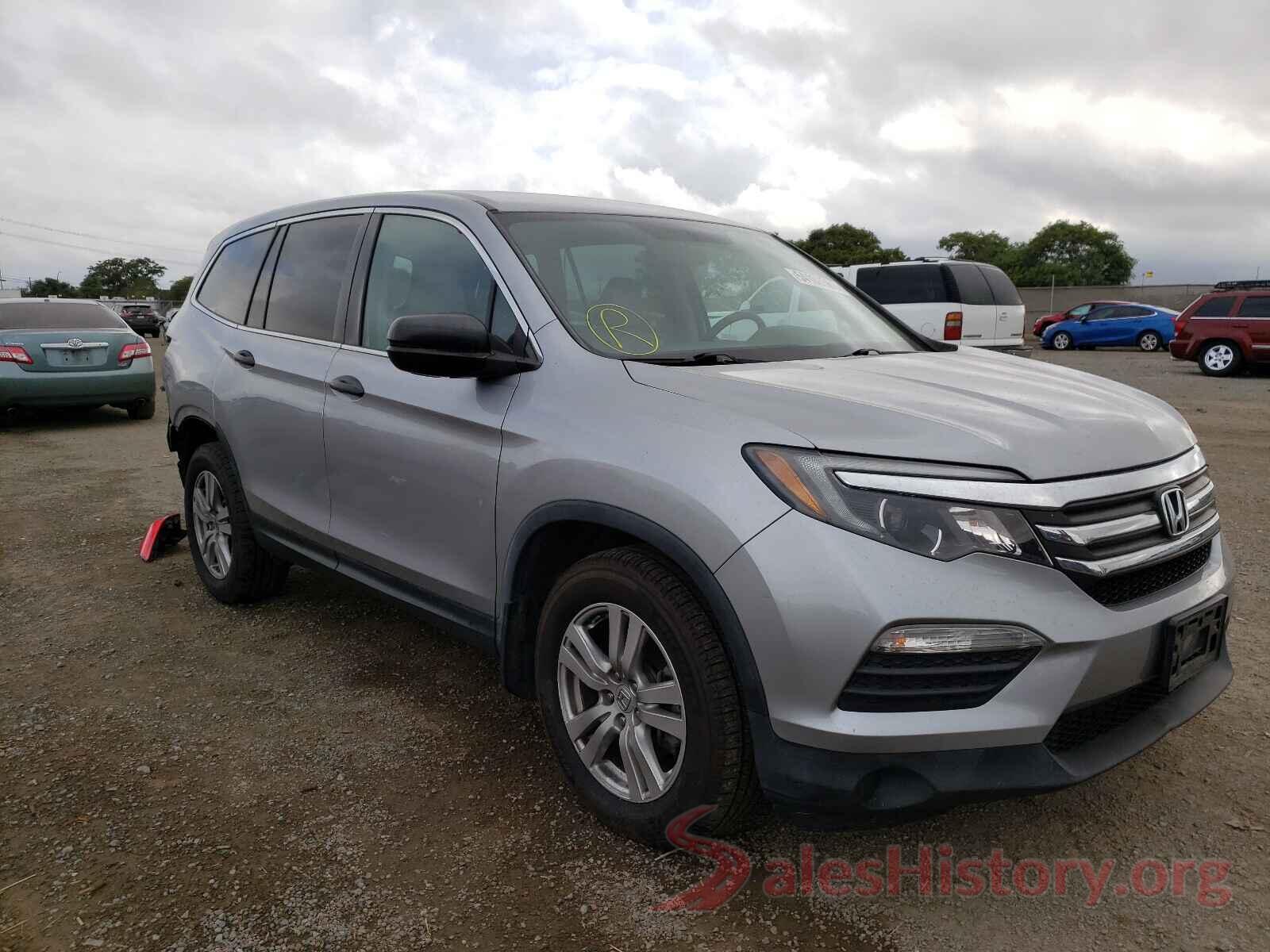 5FNYF6H1XGB111510 2016 HONDA PILOT