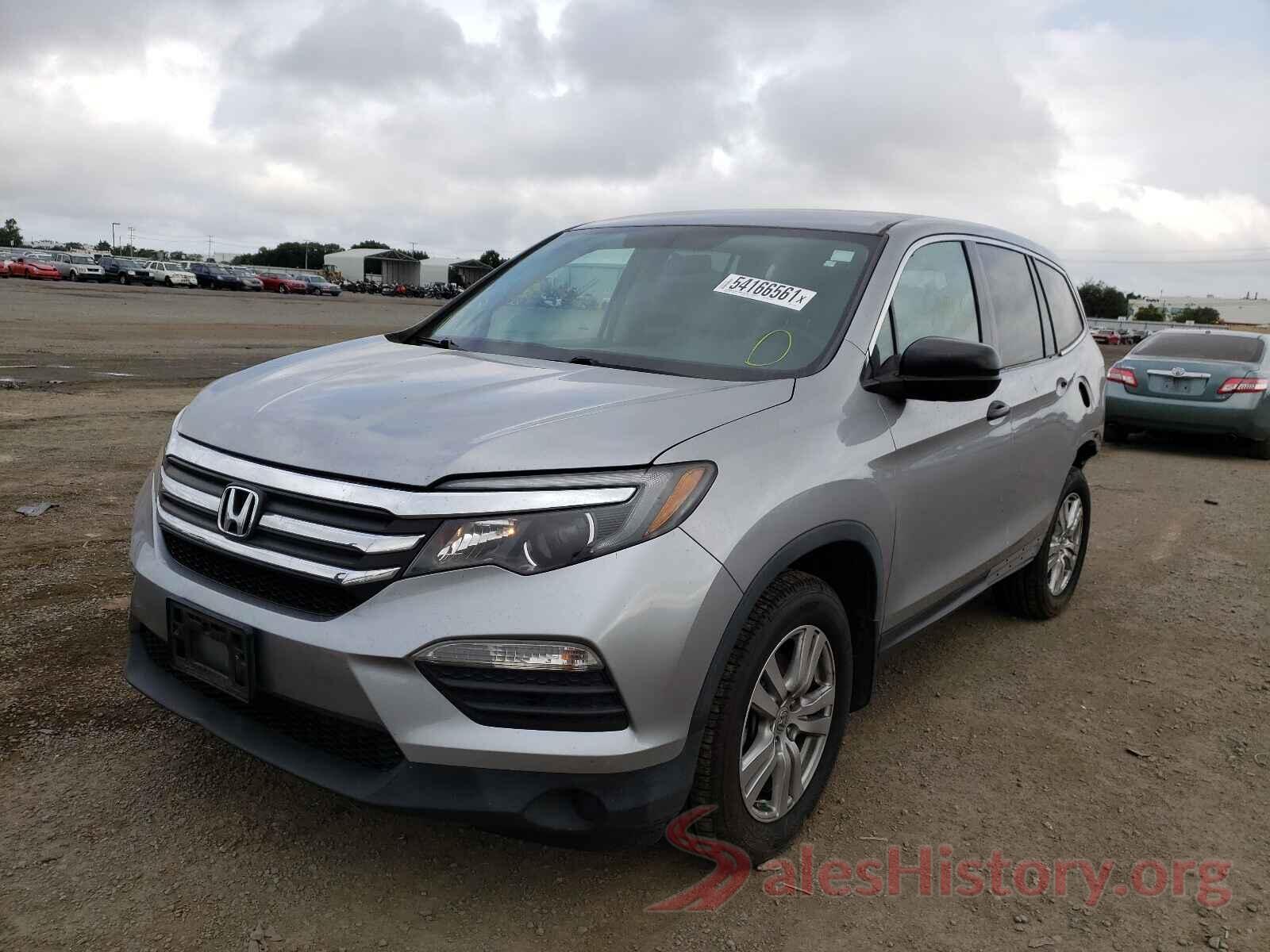 5FNYF6H1XGB111510 2016 HONDA PILOT