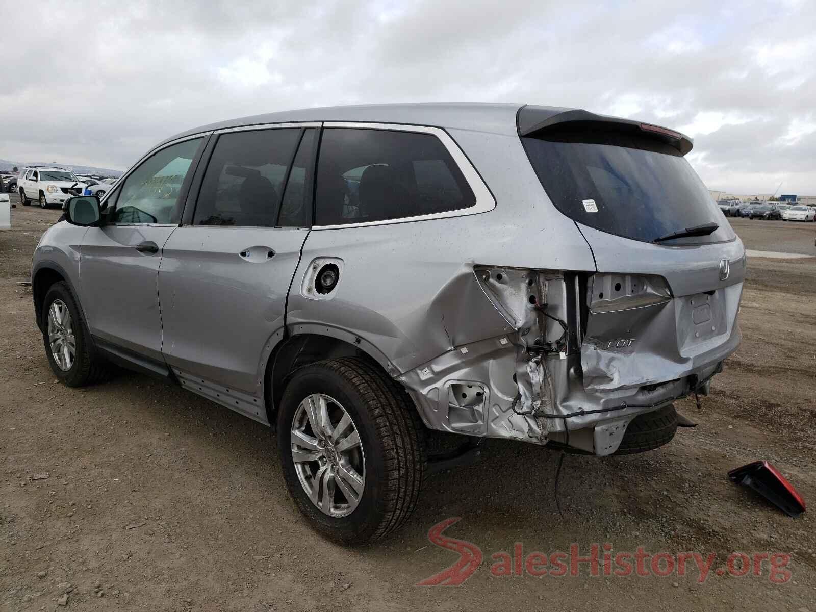 5FNYF6H1XGB111510 2016 HONDA PILOT