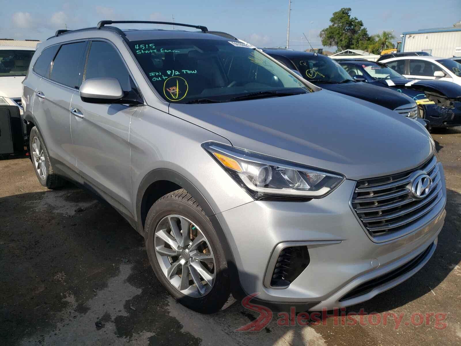 KM8SM4HF6HU239274 2017 HYUNDAI SANTA FE