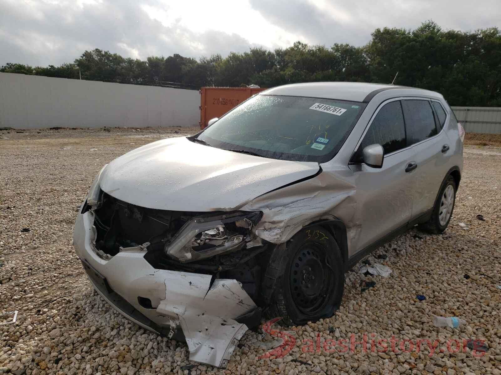 5N1AT2MT7GC796617 2016 NISSAN ROGUE