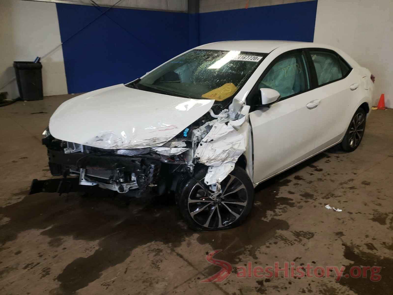 2T1BURHE7KC154229 2019 TOYOTA COROLLA