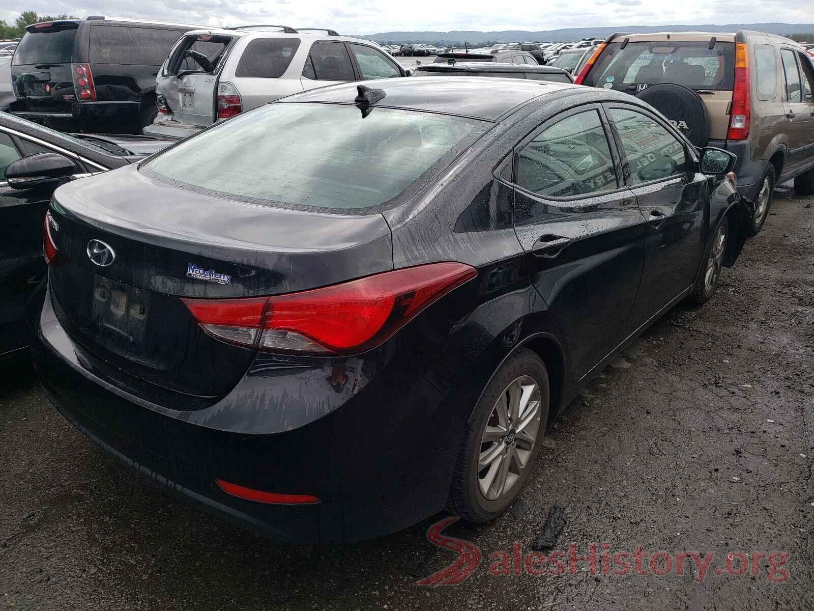 5NPDH4AE9GH702231 2016 HYUNDAI ELANTRA