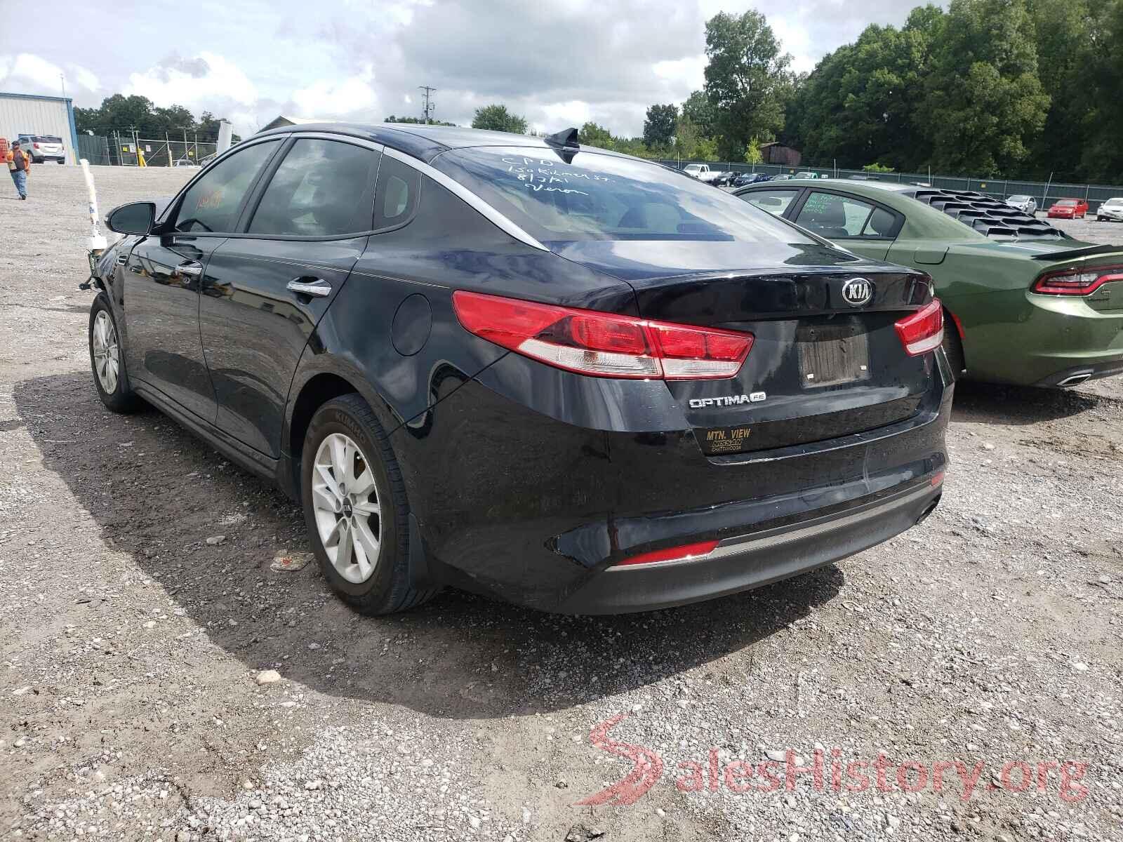 5XXGT4L31GG043953 2016 KIA OPTIMA