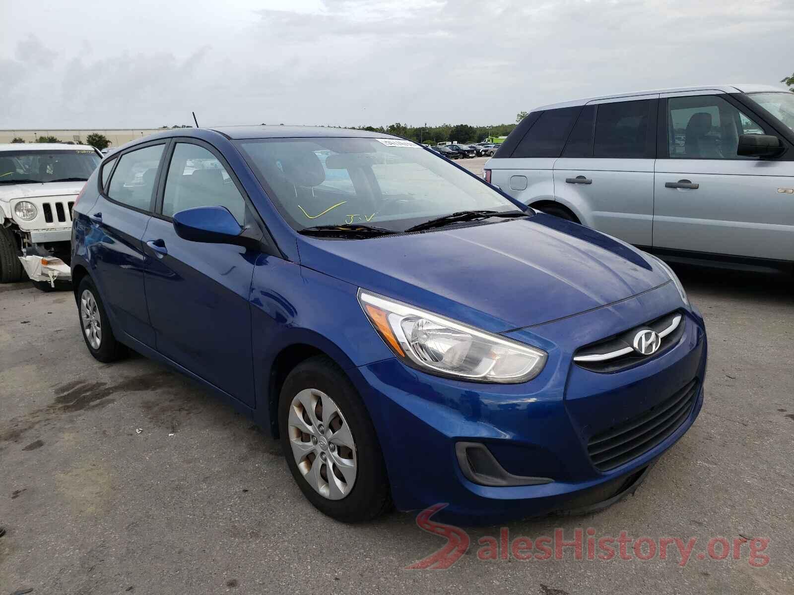 KMHCT5AE9GU261962 2016 HYUNDAI ACCENT