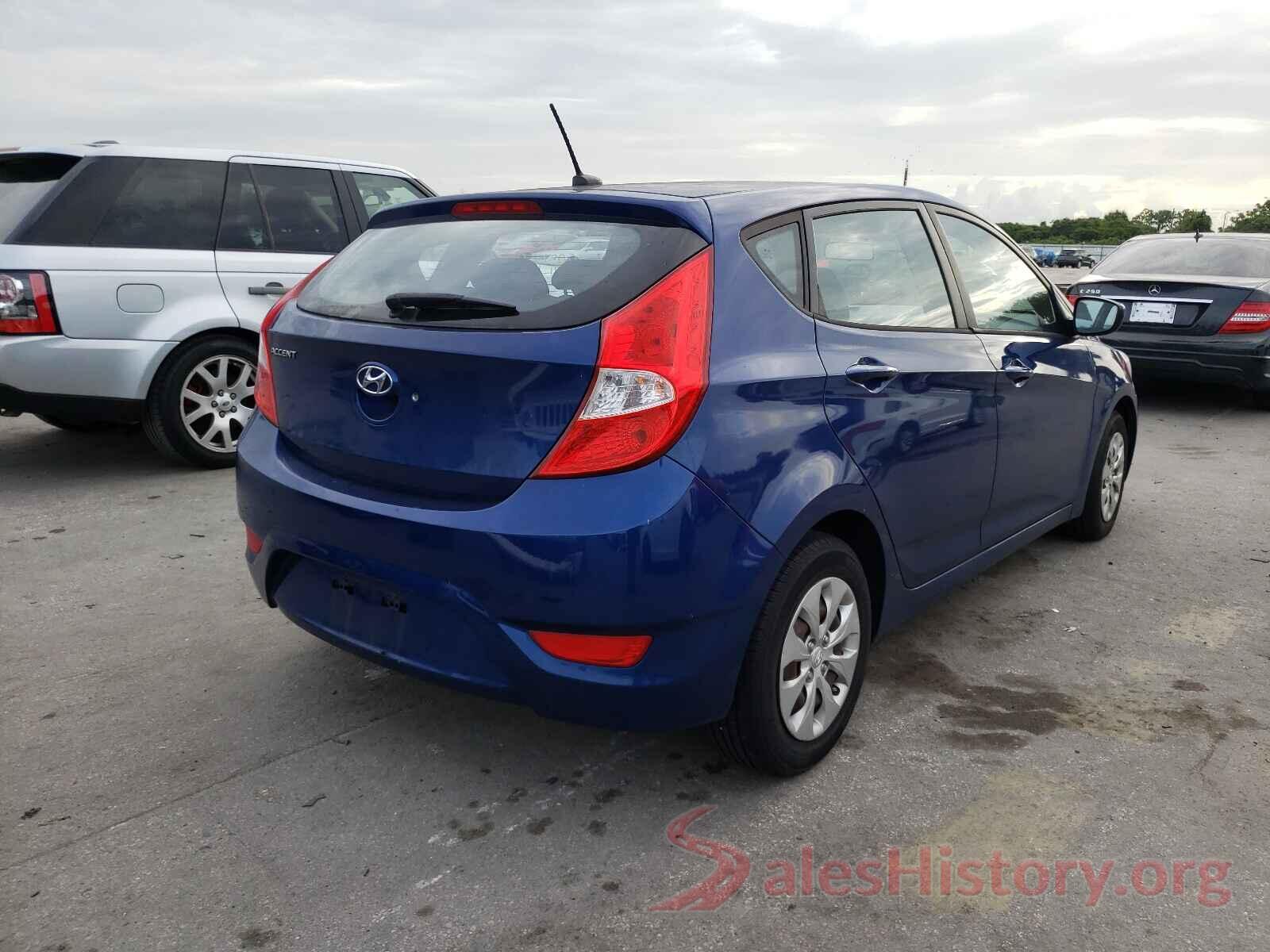 KMHCT5AE9GU261962 2016 HYUNDAI ACCENT