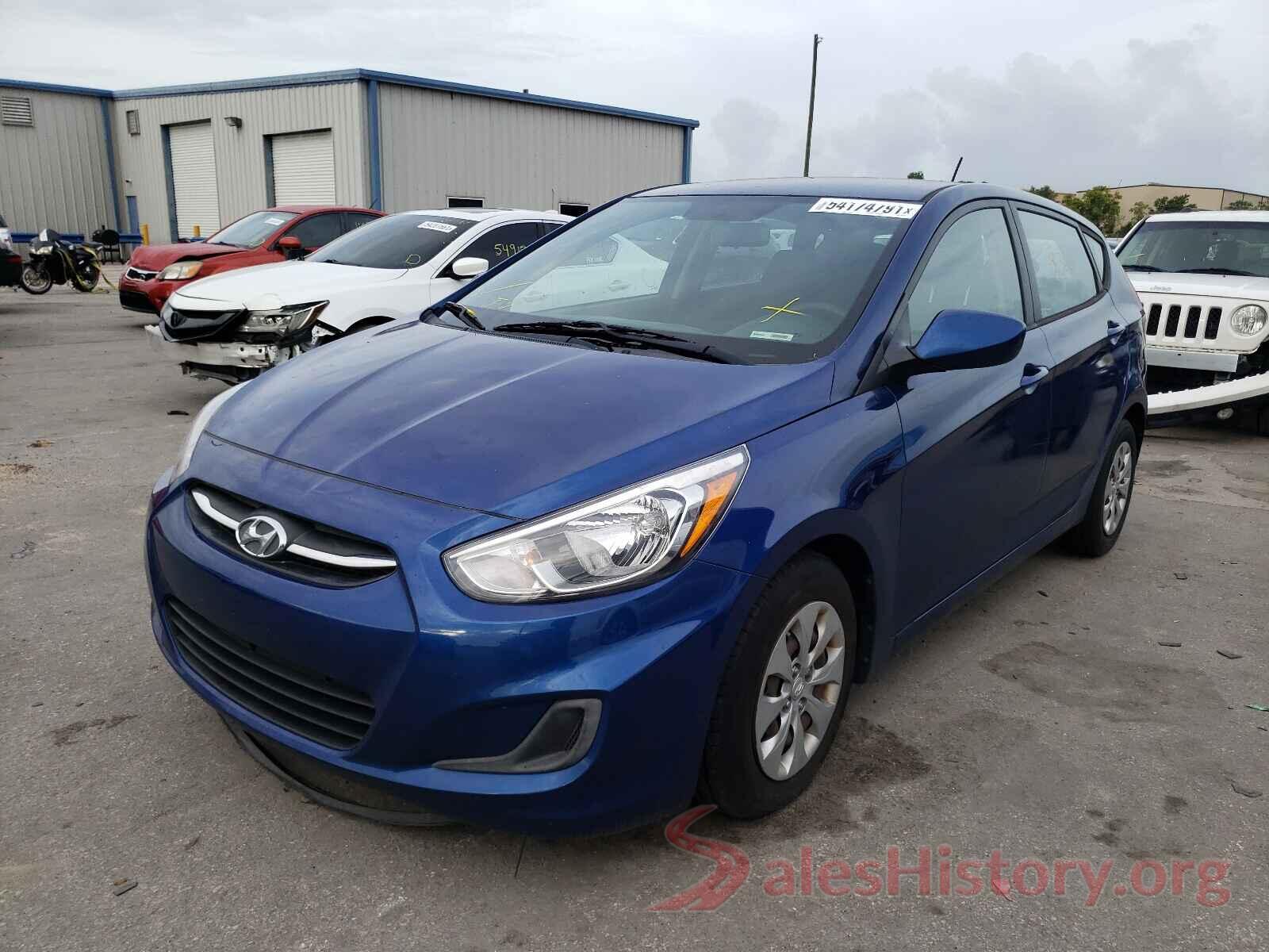 KMHCT5AE9GU261962 2016 HYUNDAI ACCENT