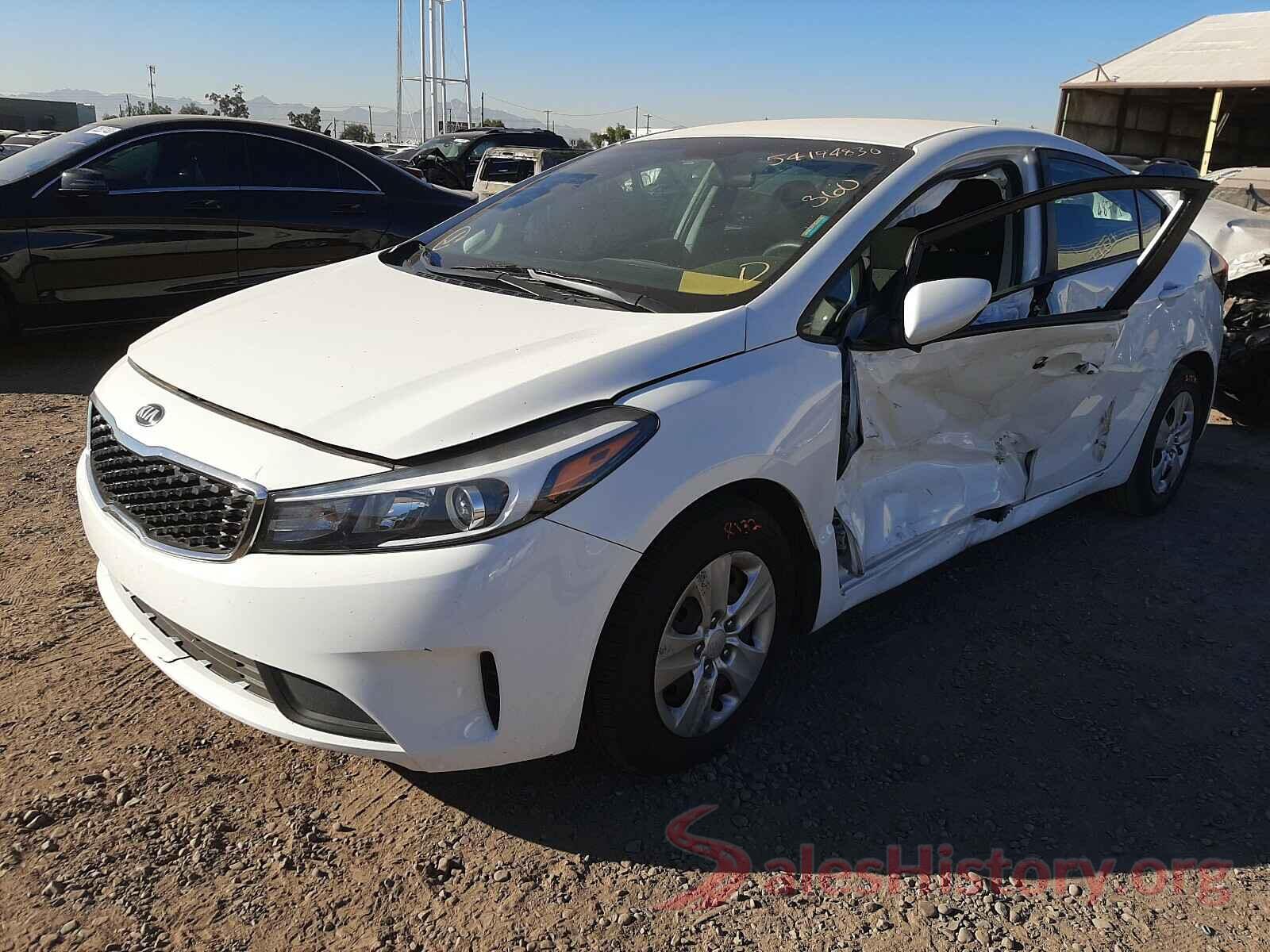 3KPFK4A73HE034749 2017 KIA FORTE