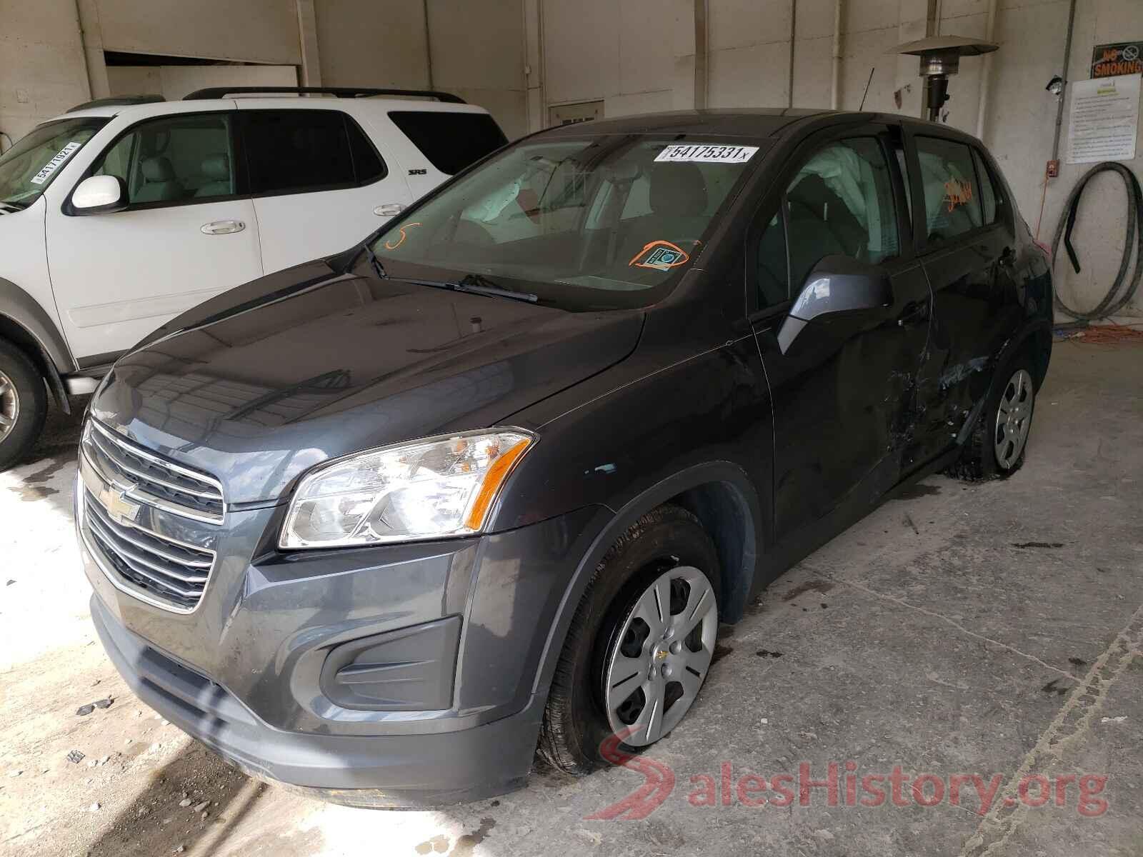 3GNCJKSB2GL250493 2016 CHEVROLET TRAX