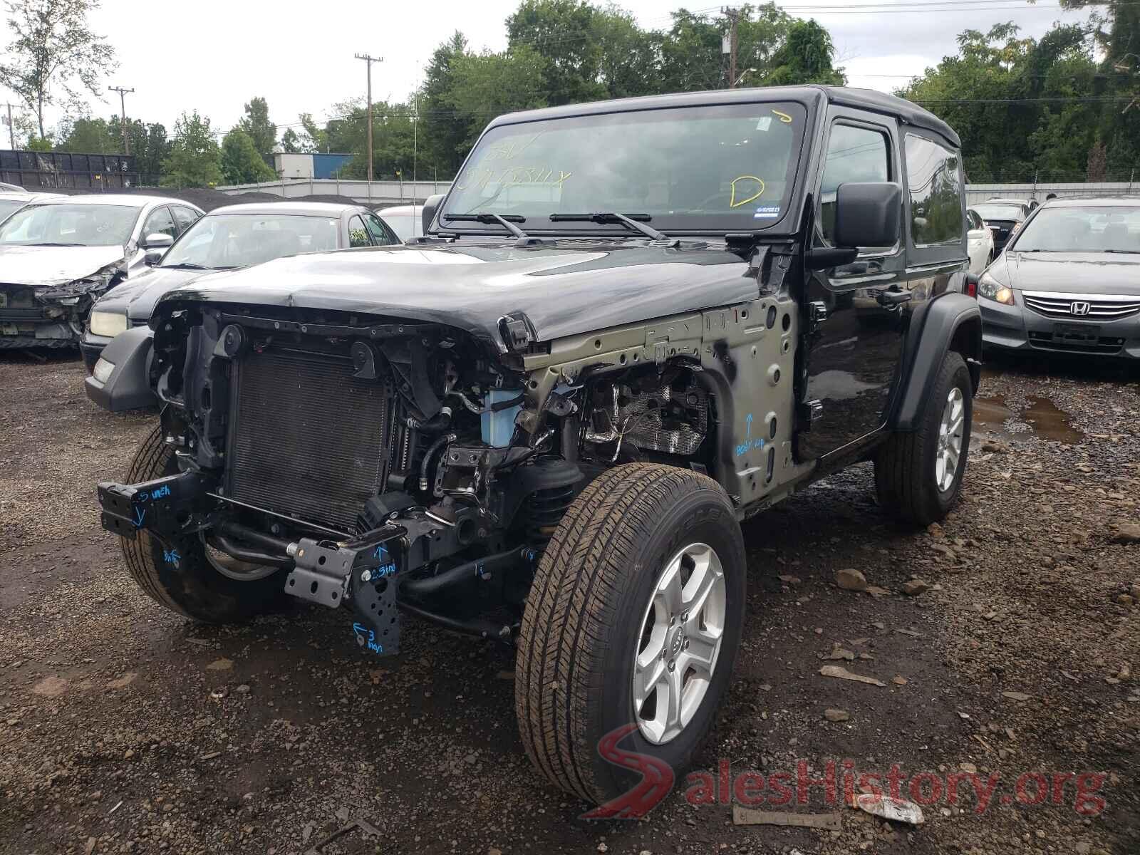 1C4GJXAN8MW536597 2021 JEEP WRANGLER