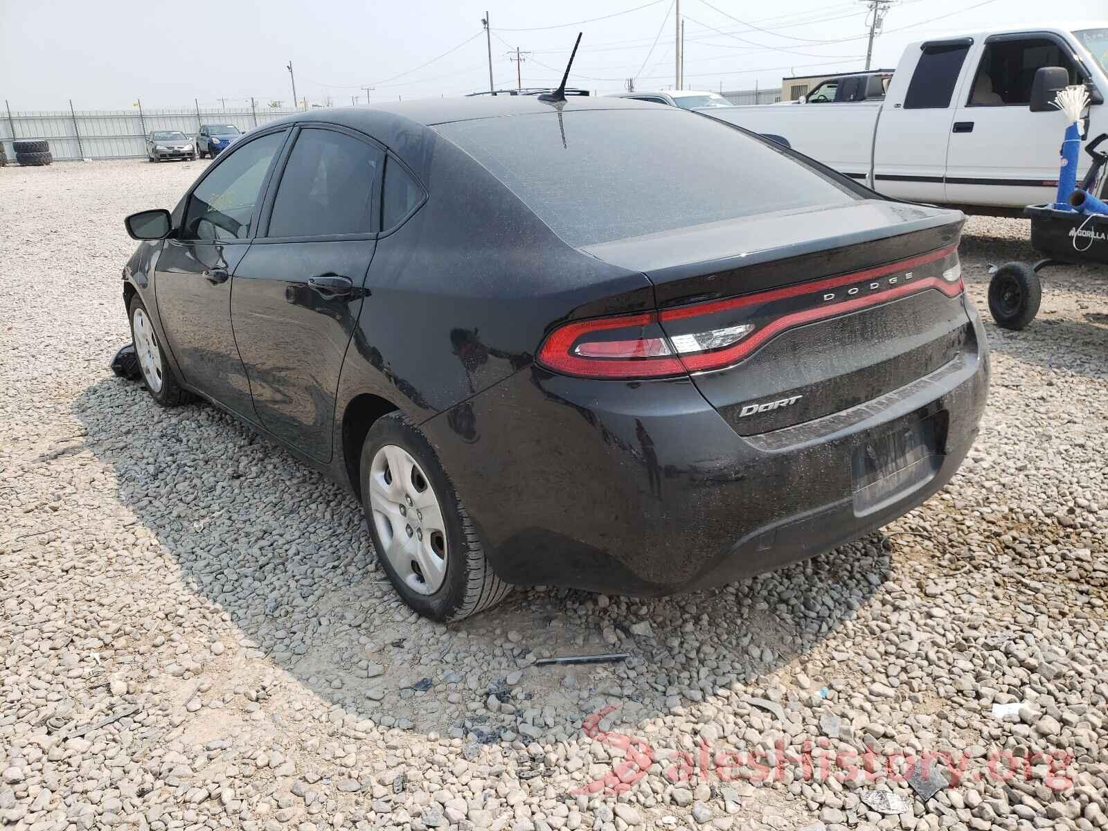 1C3CDFAA2GD506805 2016 DODGE DART