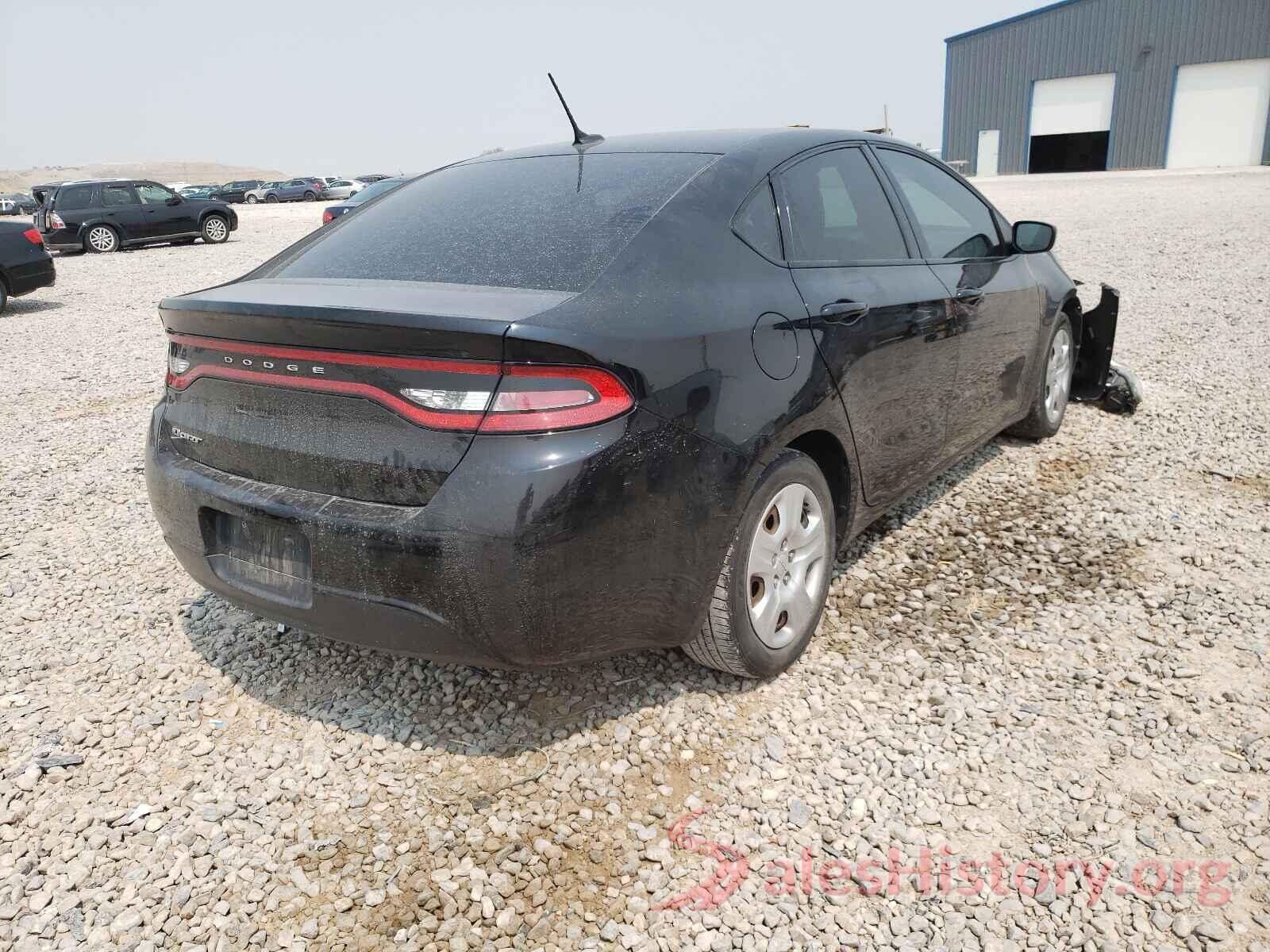 1C3CDFAA2GD506805 2016 DODGE DART