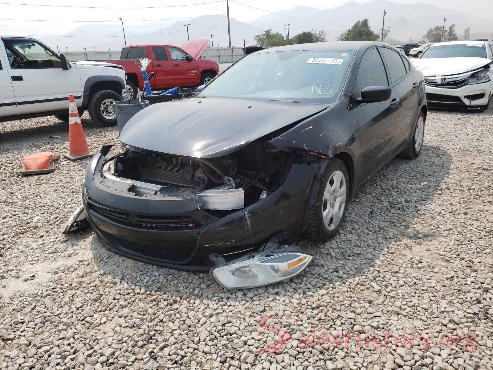 1C3CDFAA2GD506805 2016 DODGE DART