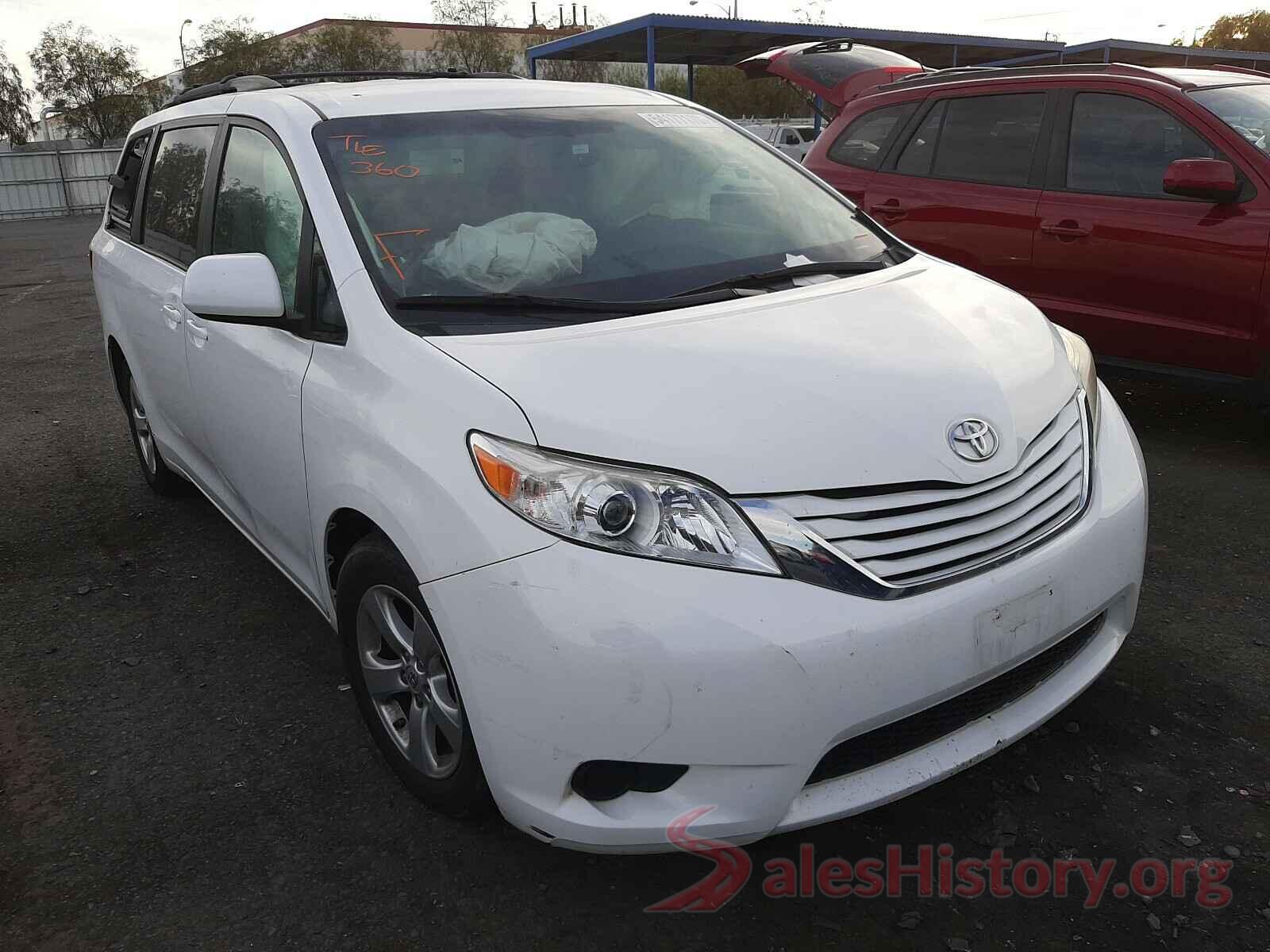 5TDKK3DC7GS736045 2016 TOYOTA SIENNA