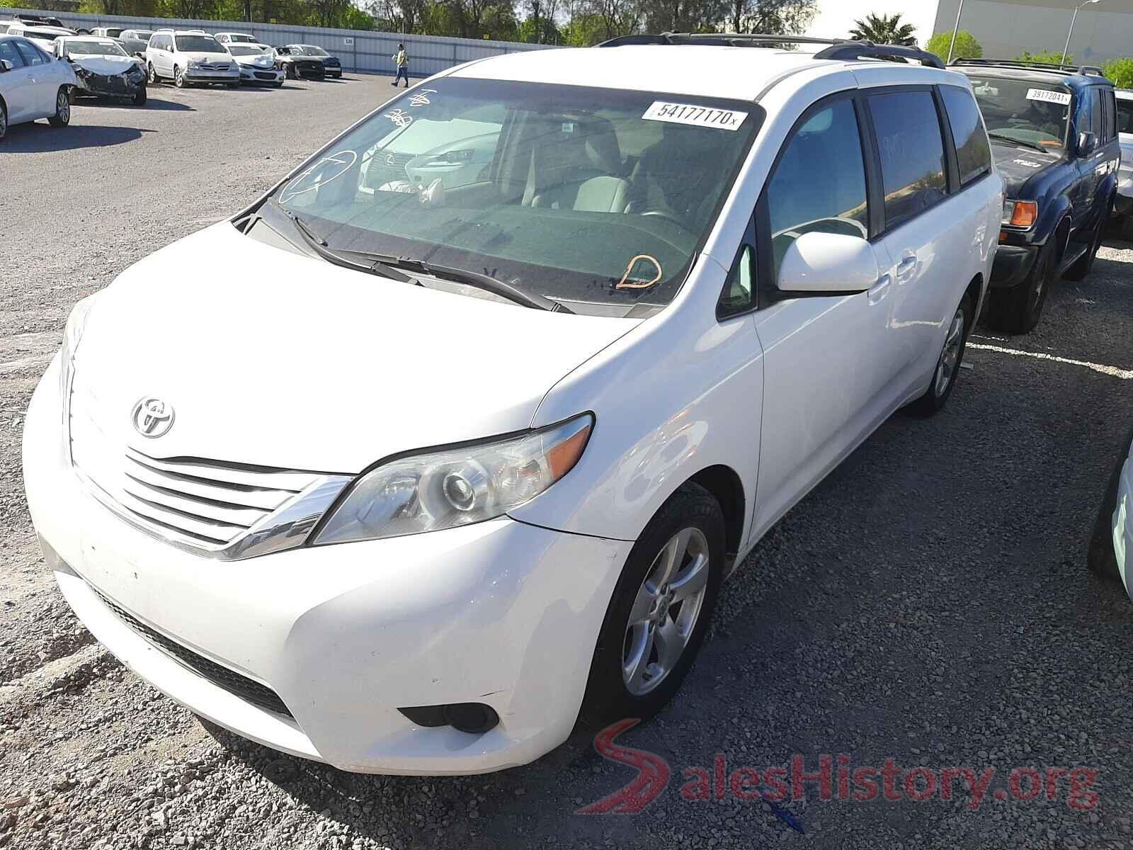 5TDKK3DC7GS736045 2016 TOYOTA SIENNA