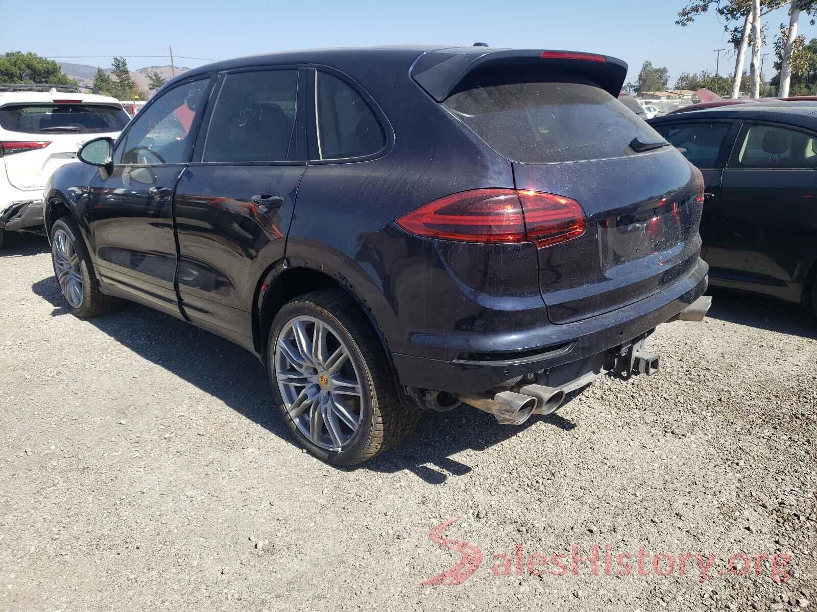 WP1AB2A27GLA93861 2016 PORSCHE CAYENNE