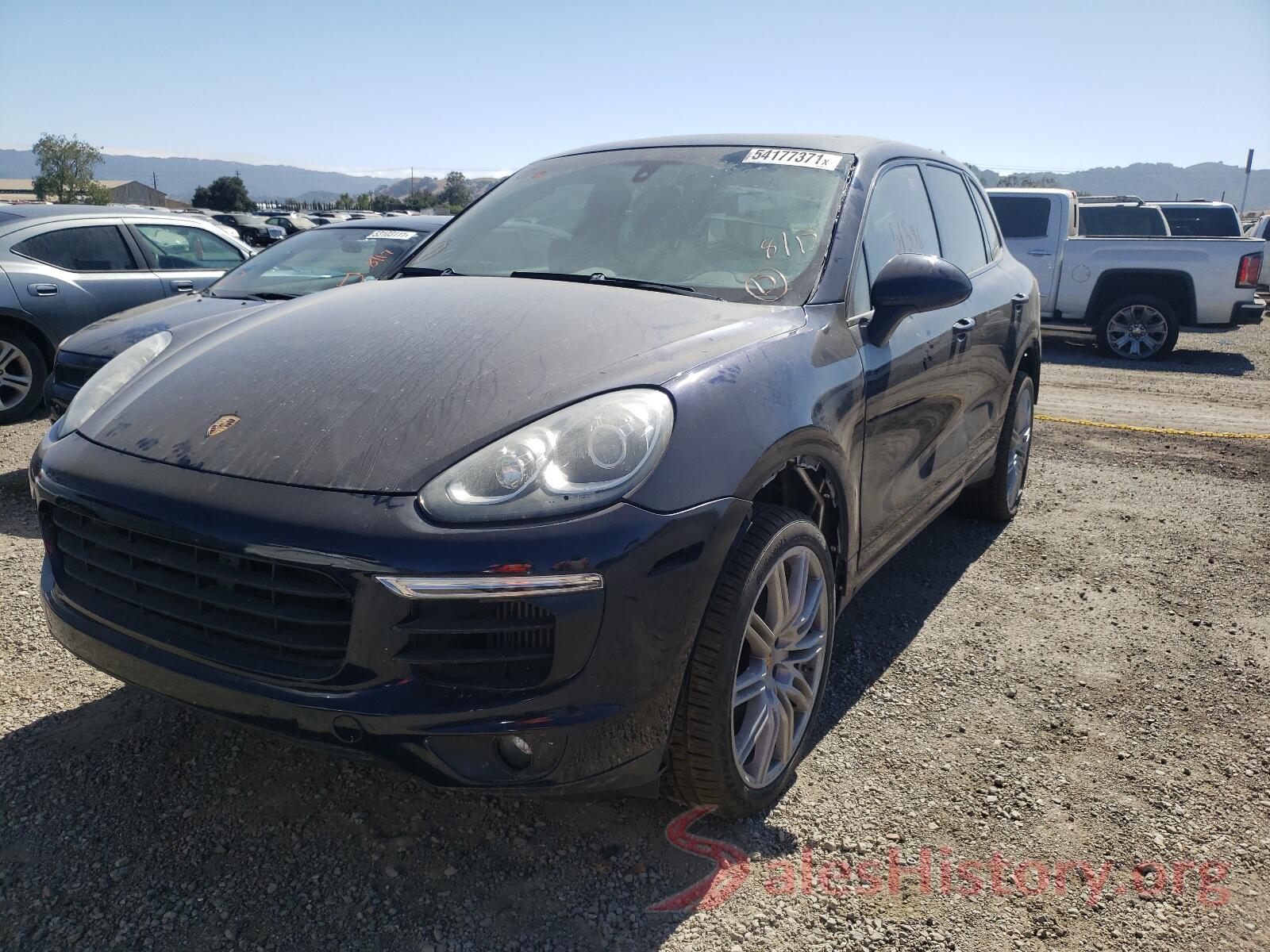 WP1AB2A27GLA93861 2016 PORSCHE CAYENNE