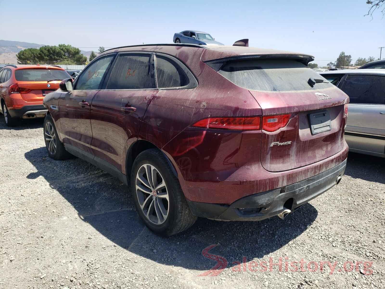 SADCJ2BV6HA883949 2017 JAGUAR F-PACE