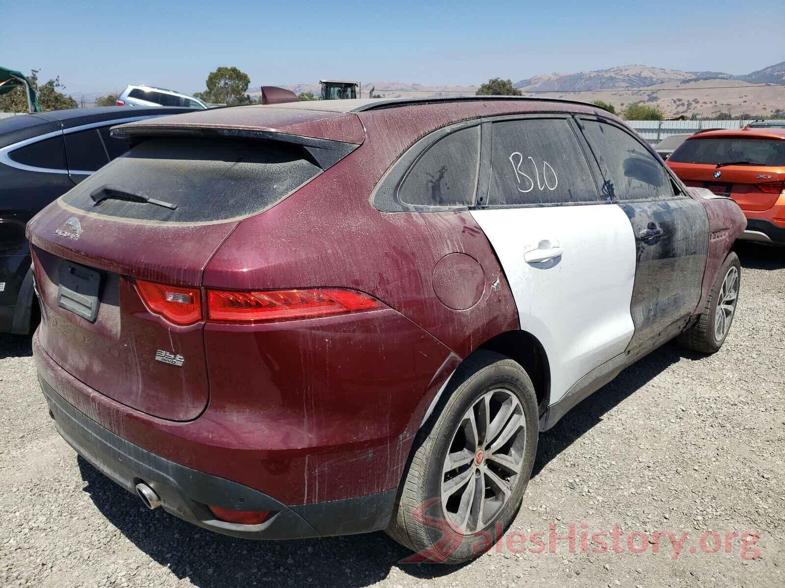 SADCJ2BV6HA883949 2017 JAGUAR F-PACE