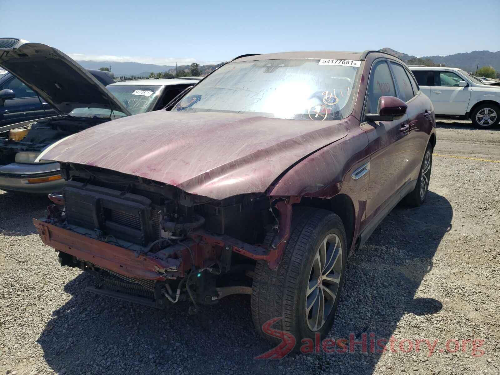 SADCJ2BV6HA883949 2017 JAGUAR F-PACE