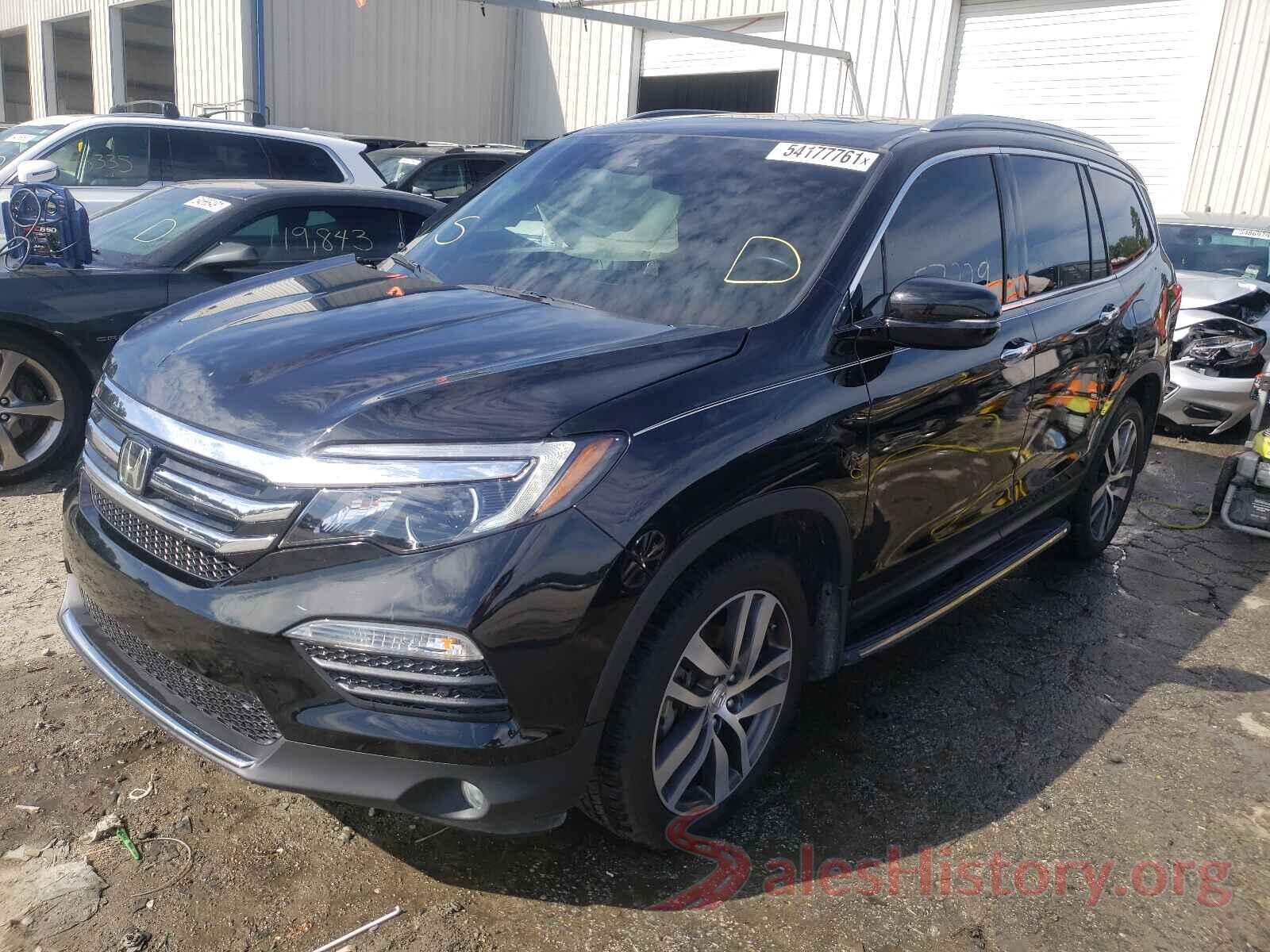 5FNYF6H98GB031497 2016 HONDA PILOT