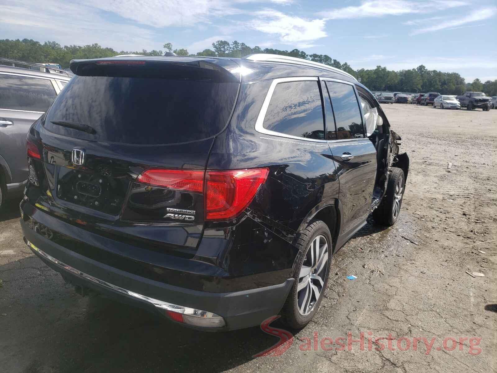 5FNYF6H98GB031497 2016 HONDA PILOT