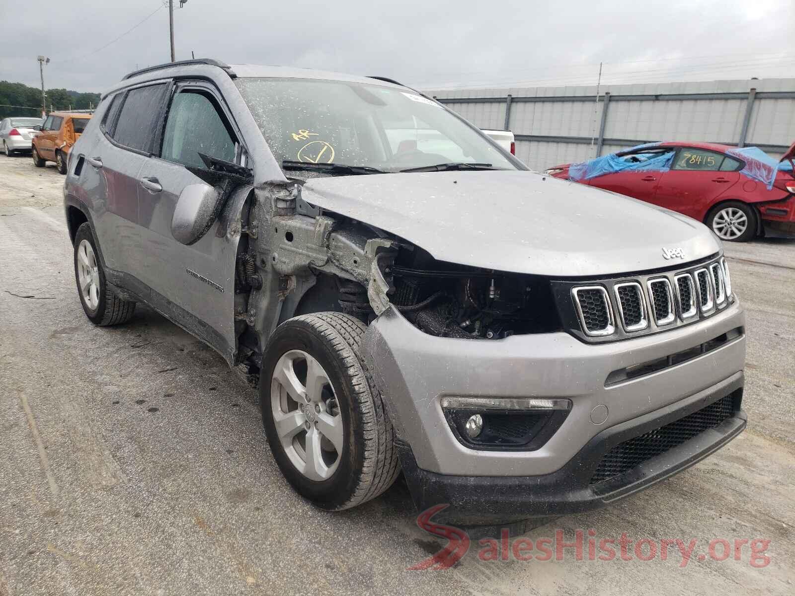 3C4NJDBBXKT629733 2019 JEEP COMPASS