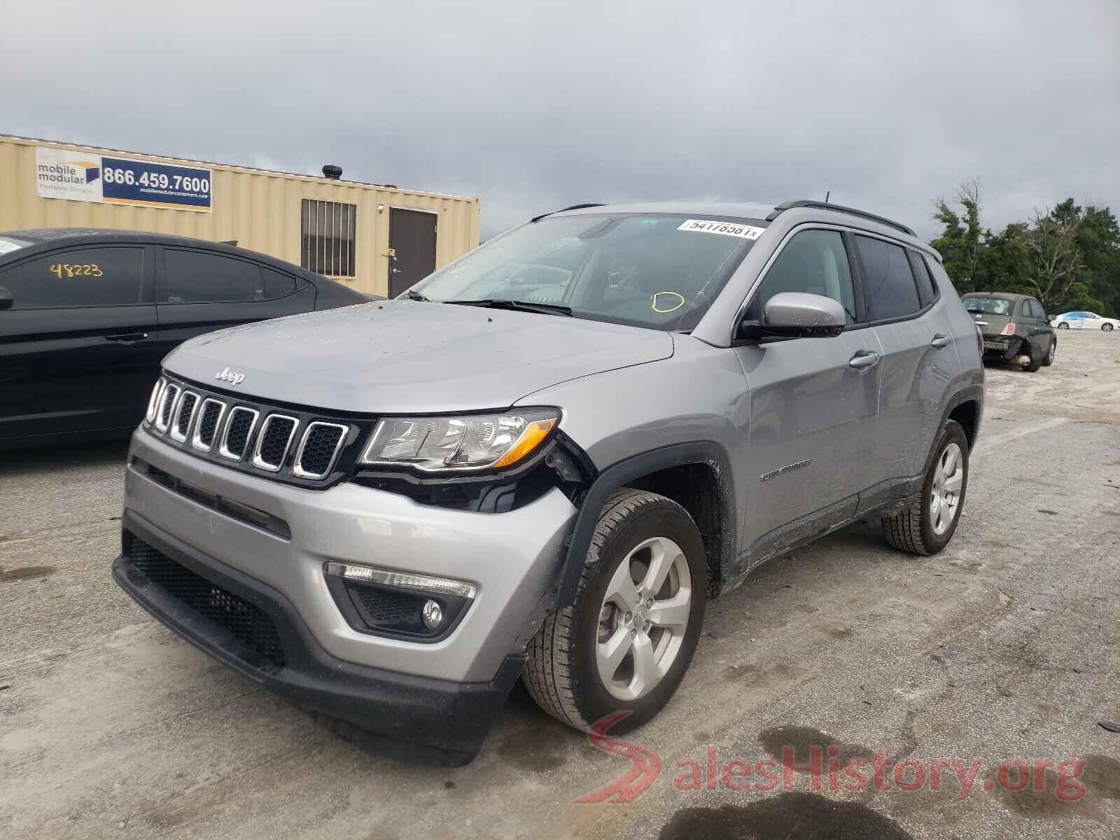 3C4NJDBBXKT629733 2019 JEEP COMPASS