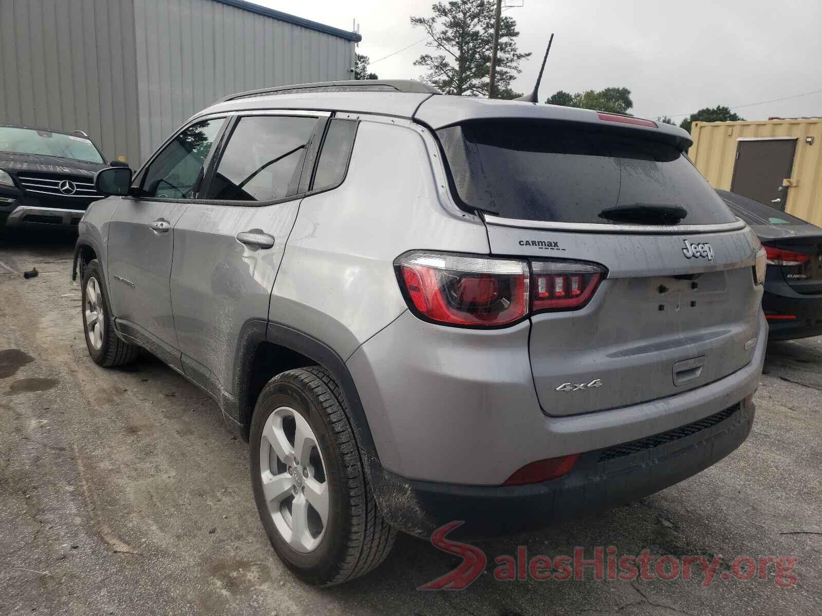 3C4NJDBBXKT629733 2019 JEEP COMPASS