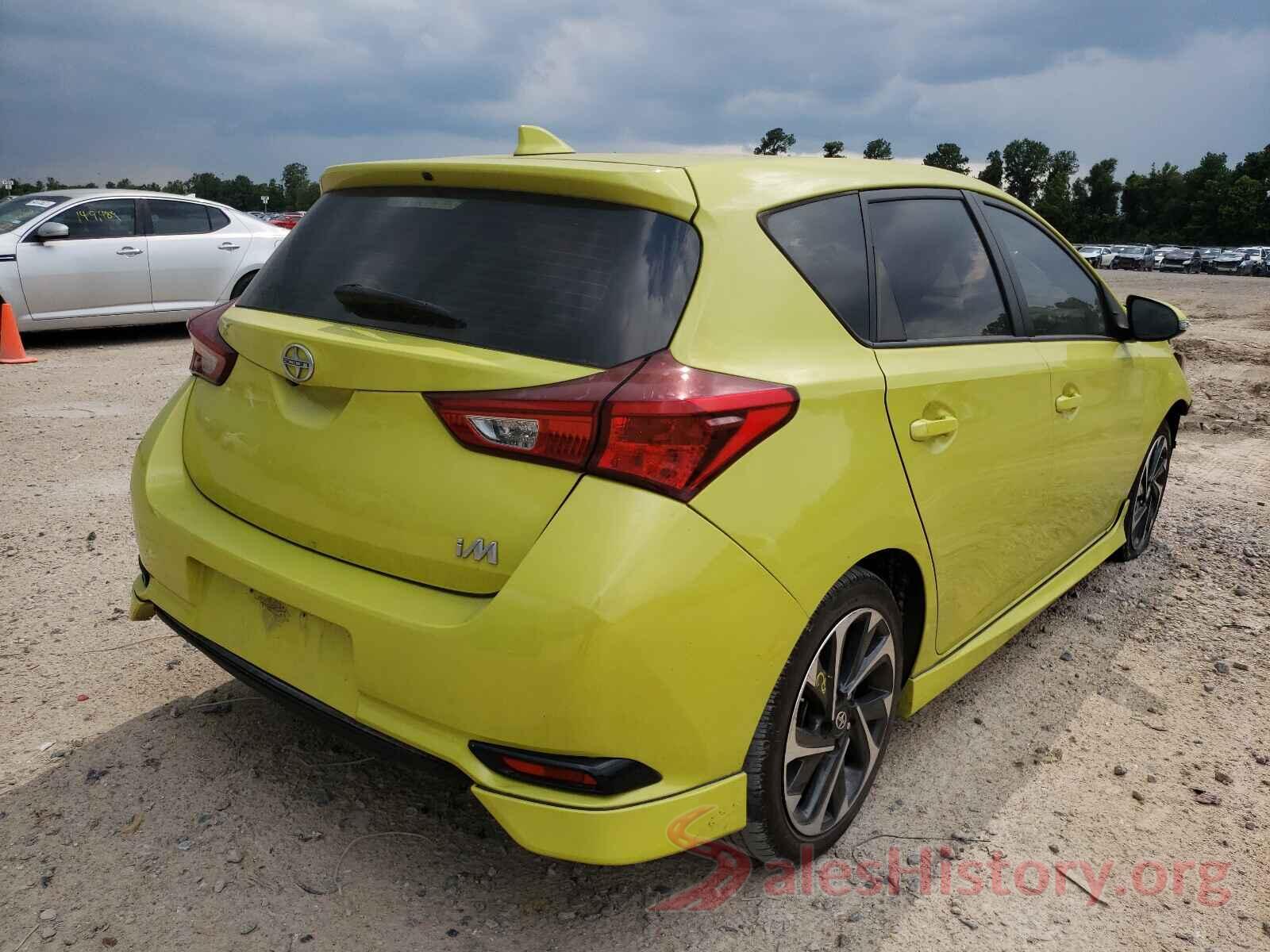 JTNKARJE8GJ514358 2016 TOYOTA SCION