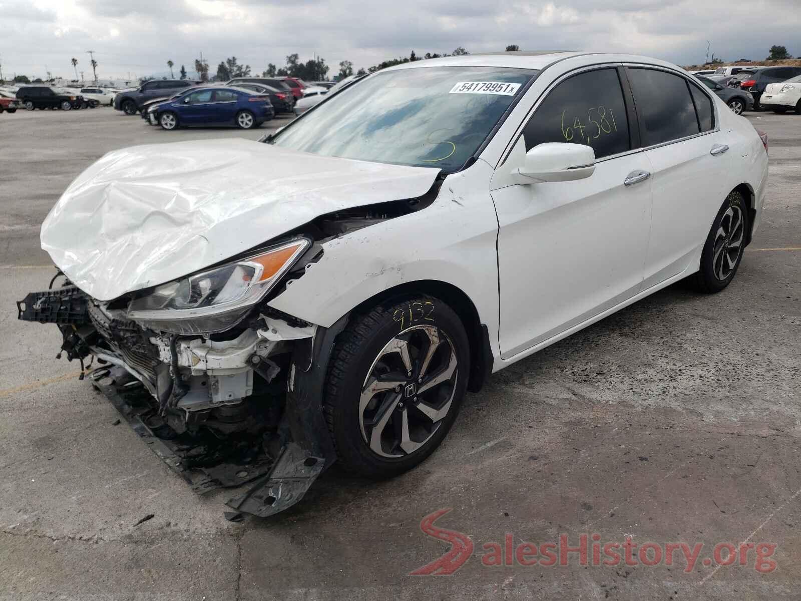 1HGCR2F00GA105777 2016 HONDA ACCORD