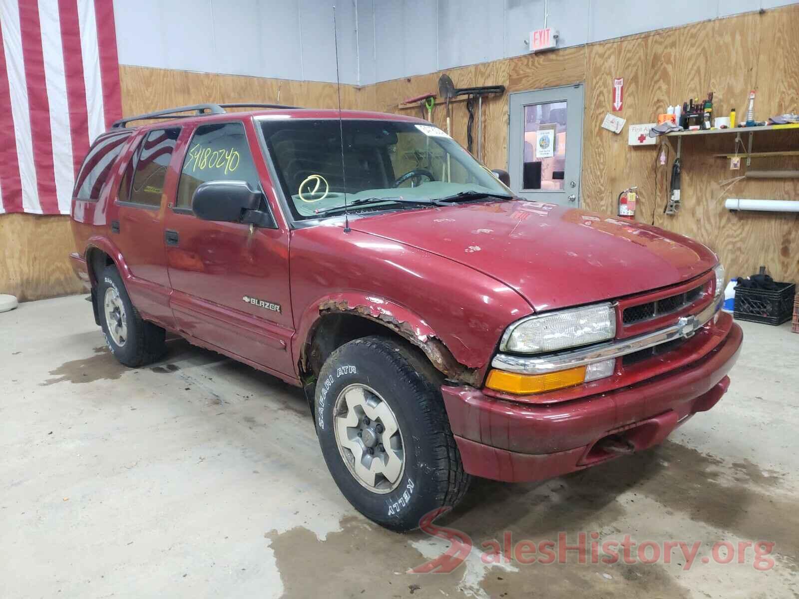 1GNDT13W92K118285 2002 CHEVROLET BLAZER