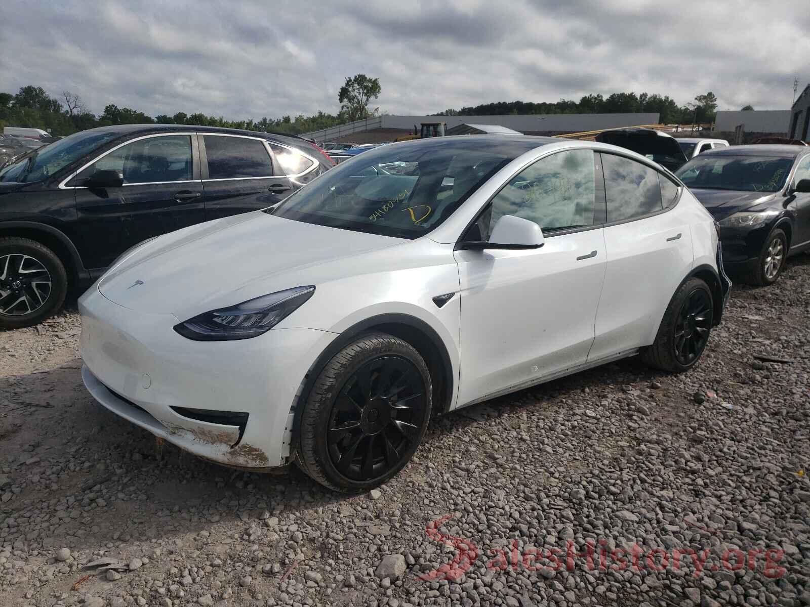 5YJYGDEE2LF053119 2020 TESLA MODEL Y