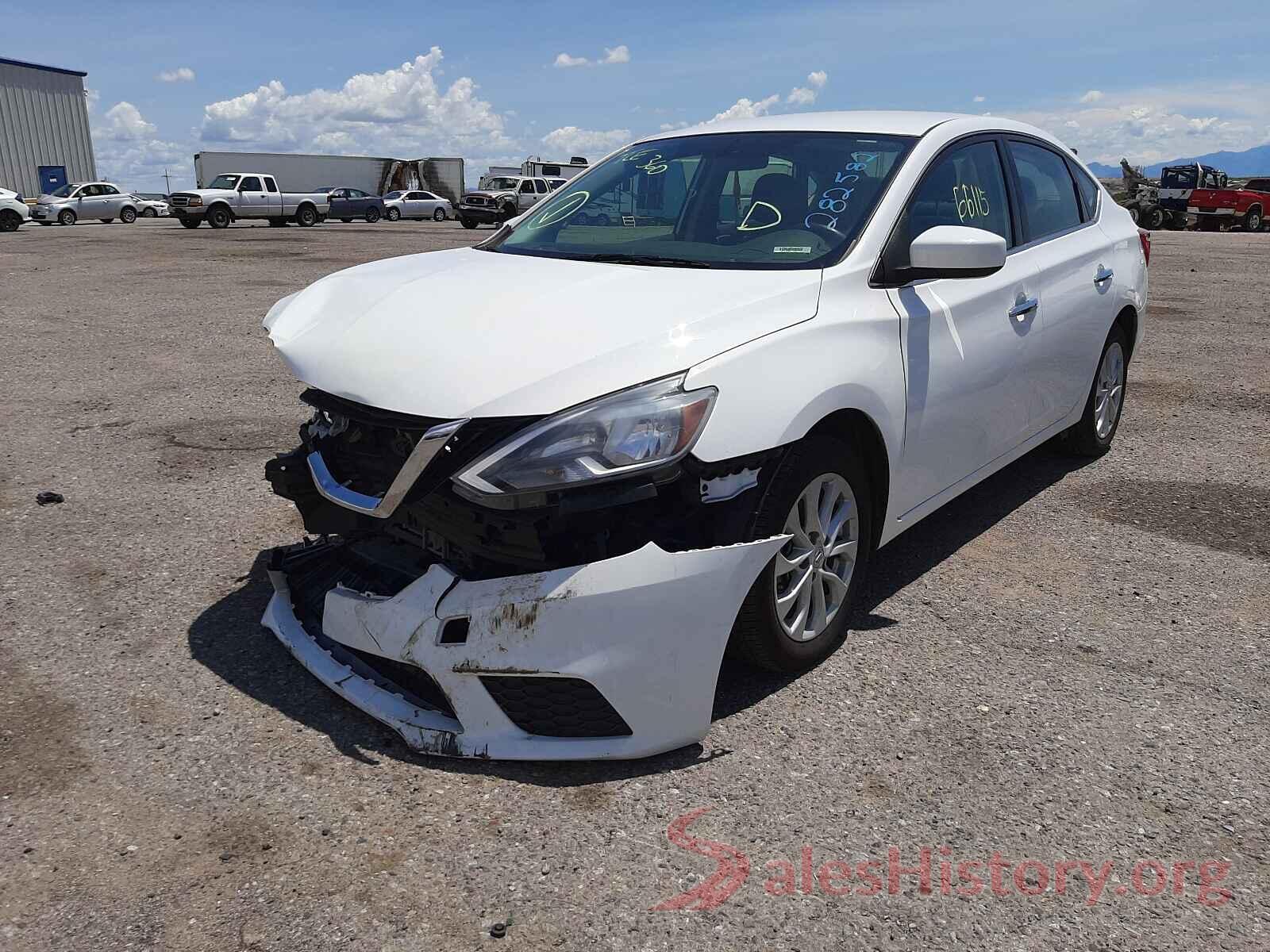 3N1AB7APXKY282582 2019 NISSAN SENTRA