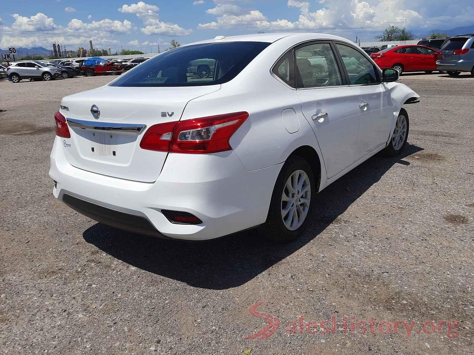 3N1AB7APXKY282582 2019 NISSAN SENTRA